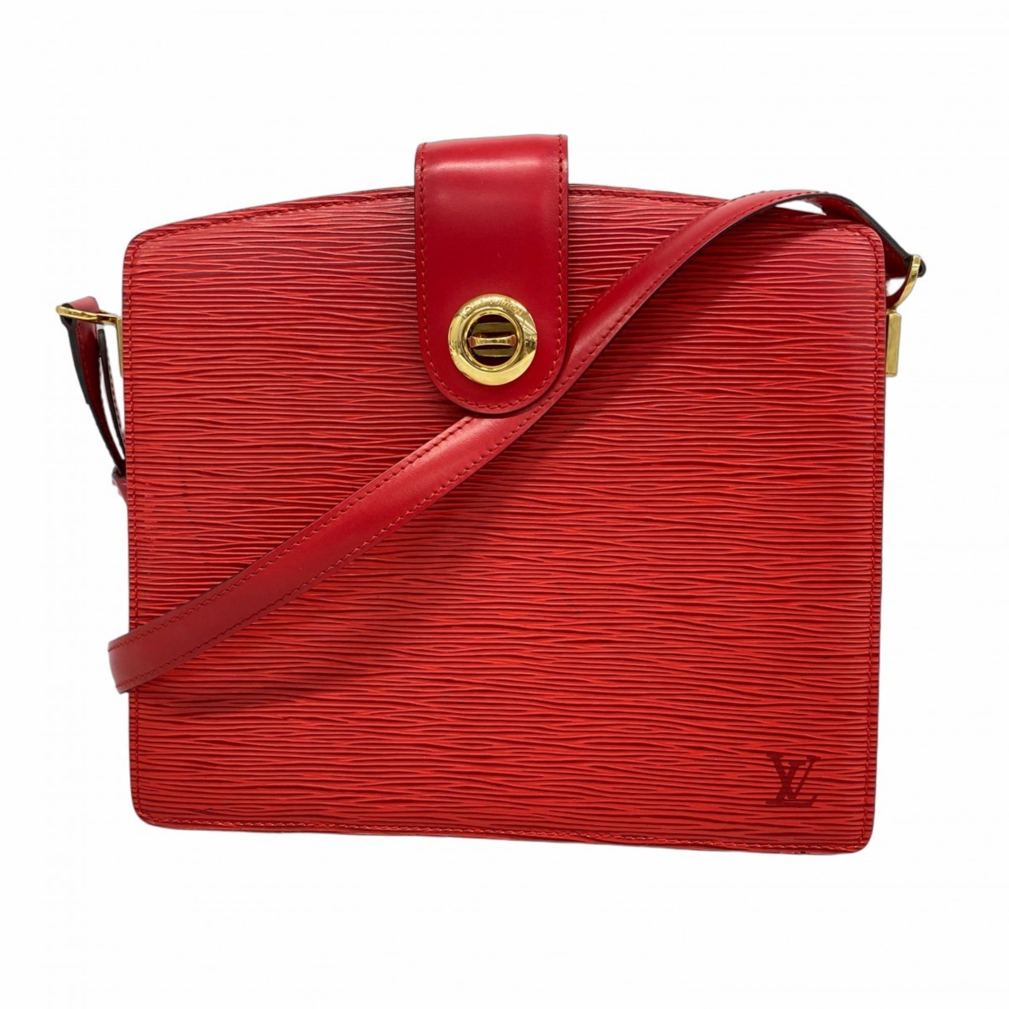 Louis Vuitton Castilian Red Shoulder Bag (Pre-Owned)