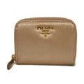 Prada Pink Leather Coin Purse/Coin Case (Pre-Owned)