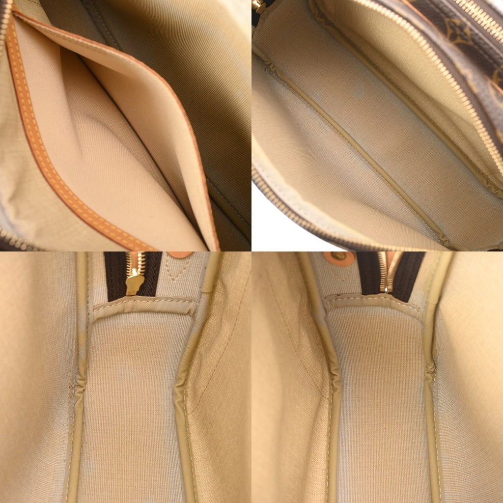 Louis Vuitton Brown Monogram Canvas Shoulder Bag (Pre-Owned)