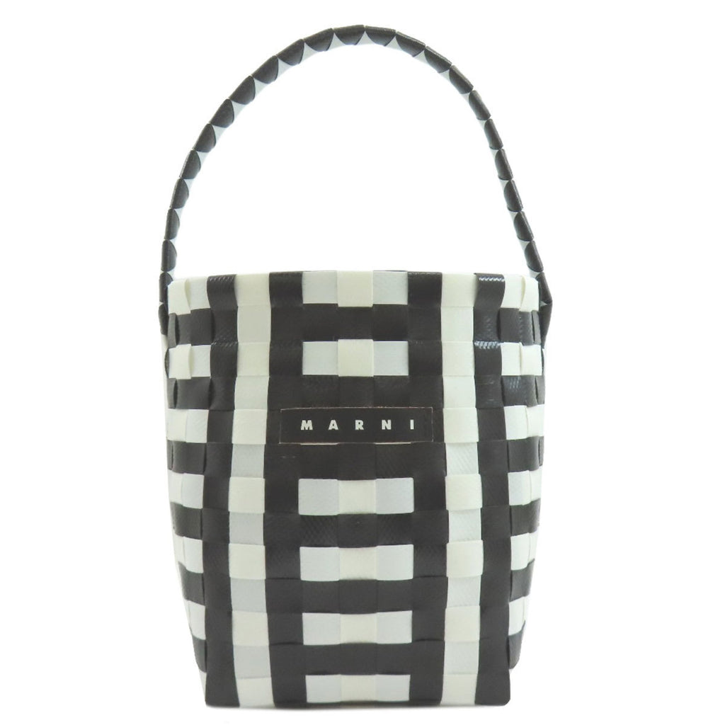 Marni Black White Polypropylene Handbag (Pre-Owned)