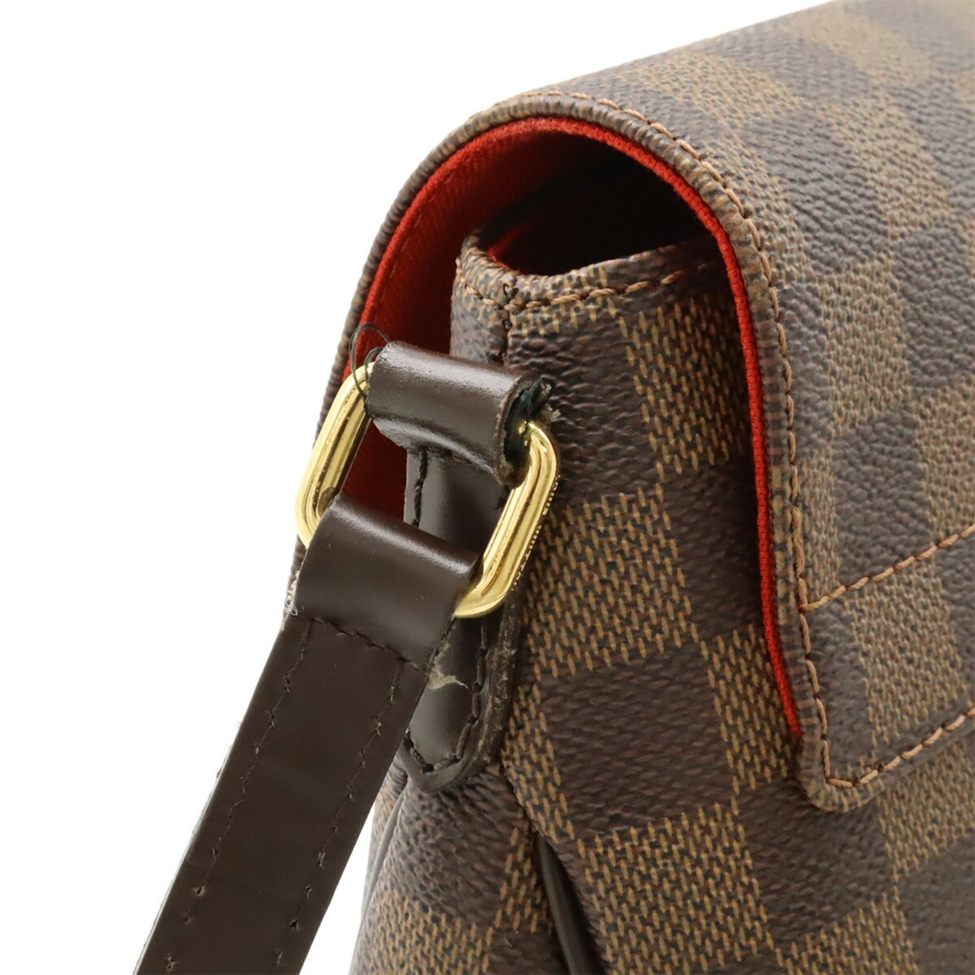 Louis Vuitton Damier Brown Pvc Shoulder Bag (Pre-Owned)