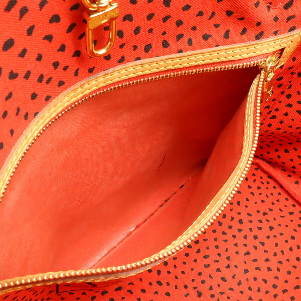 Louis Vuitton Yayoi Kusama Rouge Monogram Tote Bag (Pre-Owned)