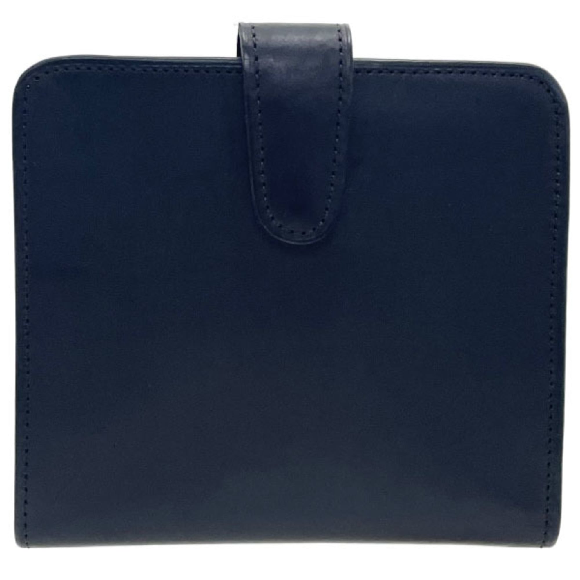 Coach Black Leather Wallet (Bi-Fold) (Pre-Owned)