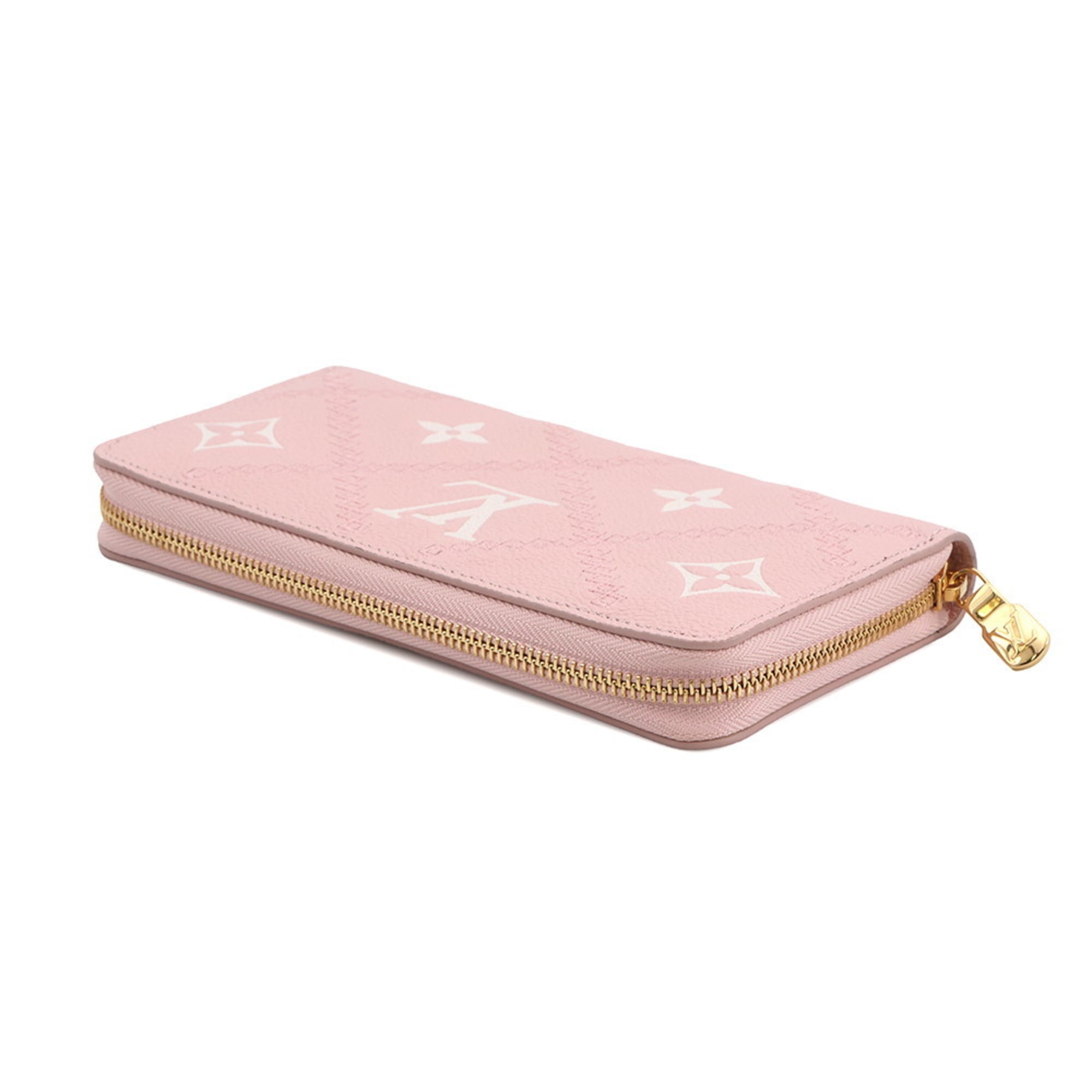 Louis Vuitton Monogram Empreinte Pink Monogram Empreinte Long Wallet (Bi-Fold) (Pre-Owned)
