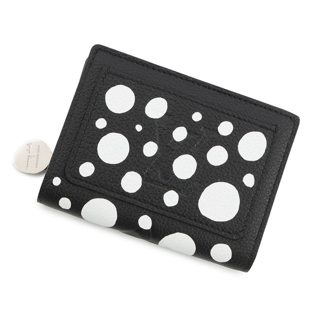 Louis Vuitton Dot Infinity (Yayoi Kusama) Black Noir Monogram Empreinte Wallet (Bi-Fold) (Pre-Owned)