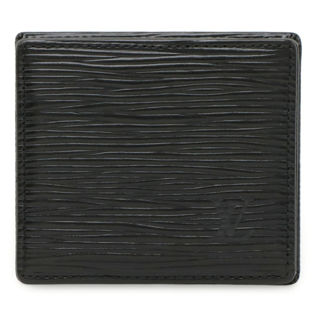 Louis Vuitton Epi Black Noir Epi Leather Coin Purse/Coin Case (Pre-Owned)