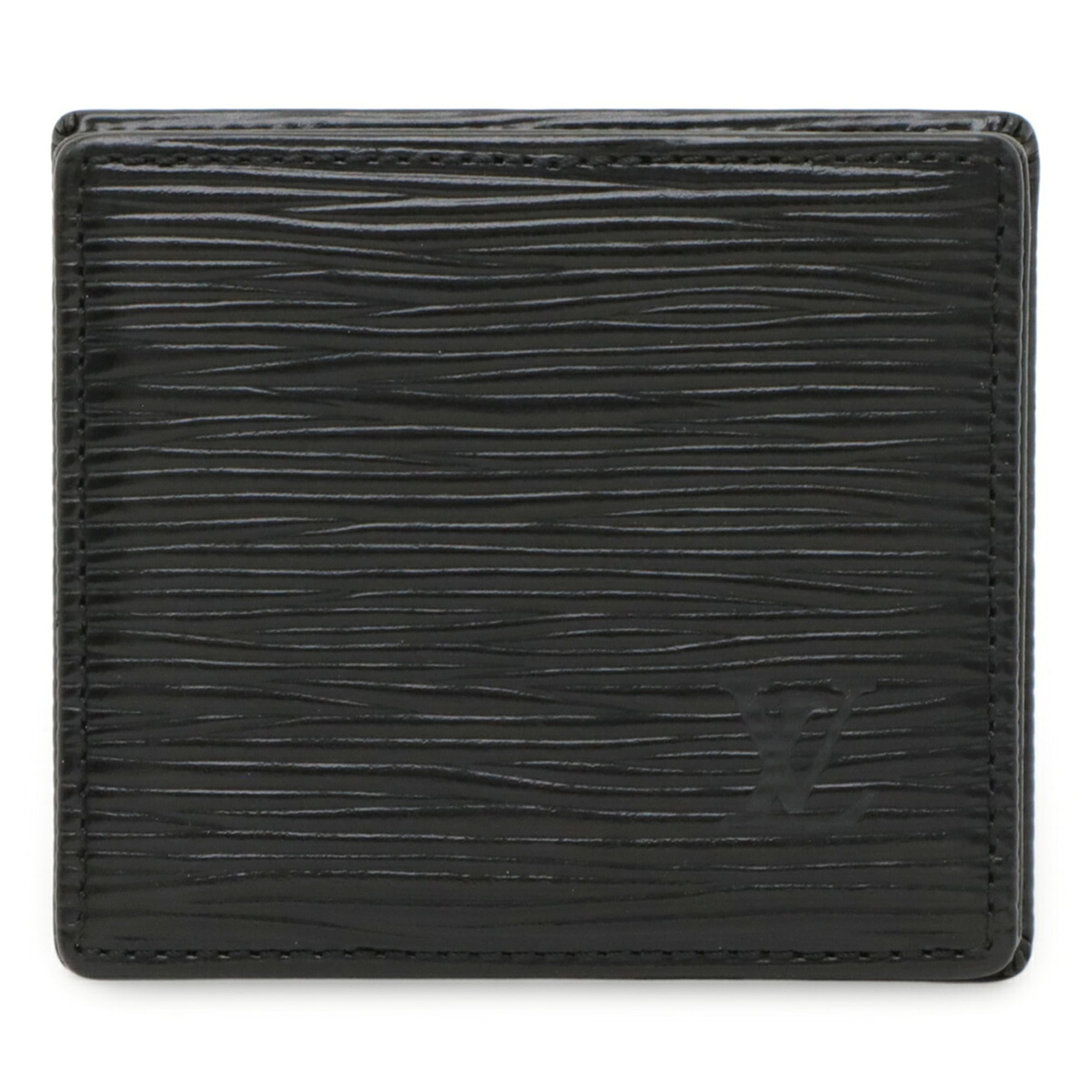 Louis Vuitton Epi Black Noir Epi Leather Coin Purse/Coin Case (Pre-Owned)