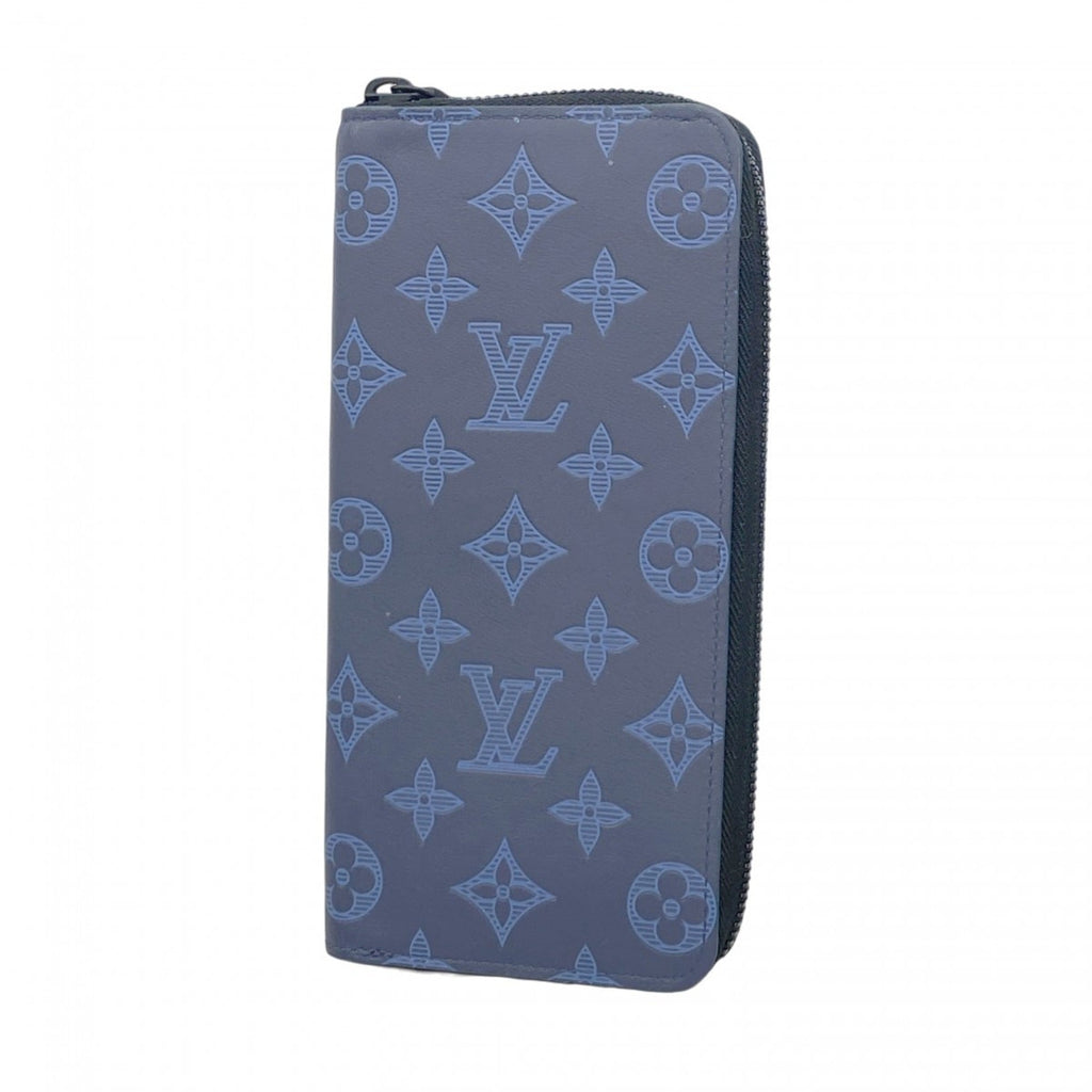 Louis Vuitton Blue Navy Long Wallet (Bi-Fold) (Pre-Owned)
