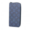 Louis Vuitton Blue Navy Long Wallet (Bi-Fold) (Pre-Owned)
