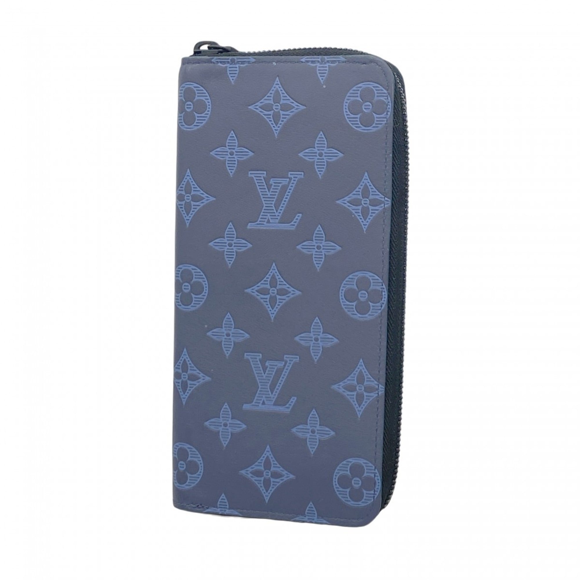 Louis Vuitton Blue Navy Long Wallet (Bi-Fold) (Pre-Owned)