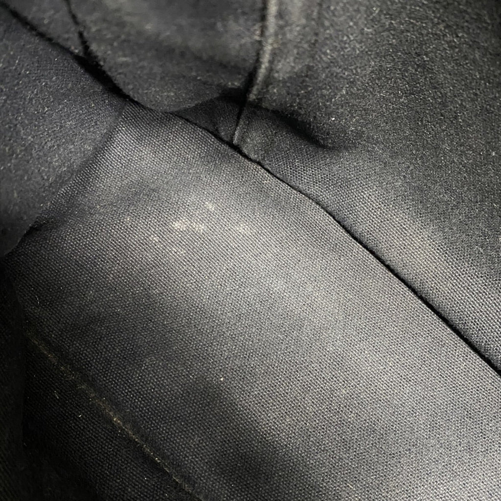 Hermes Black Canvas Tote Bag (Pre-Owned)