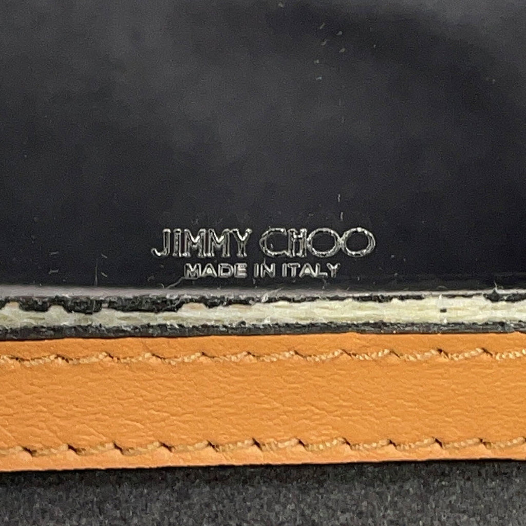 Jimmy Choo Beige Leather Handbag Vanity Bag (Pre-Owned)