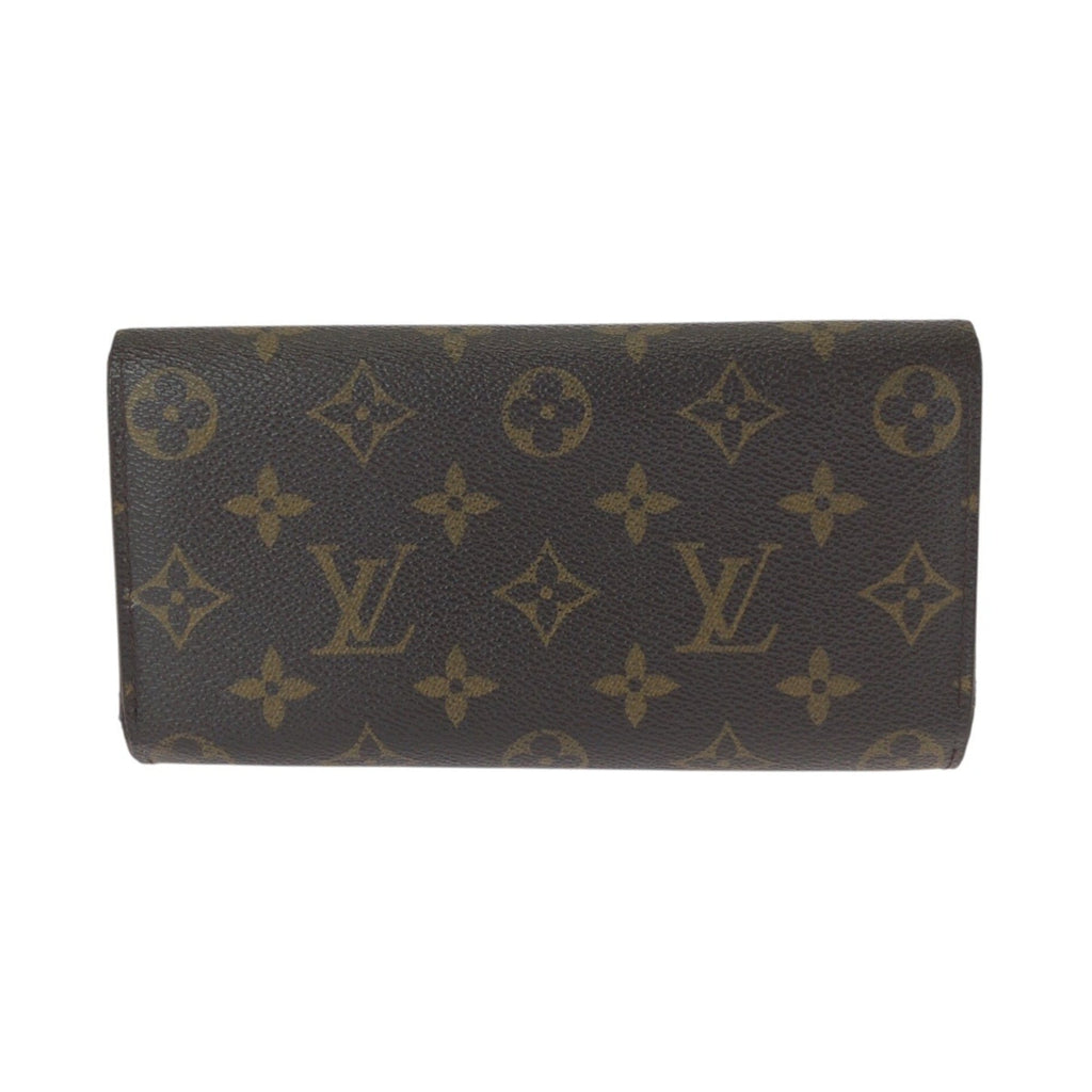 Louis Vuitton Brown Monogram Monogram Long Wallet (Bi-Fold) (Pre-Owned)