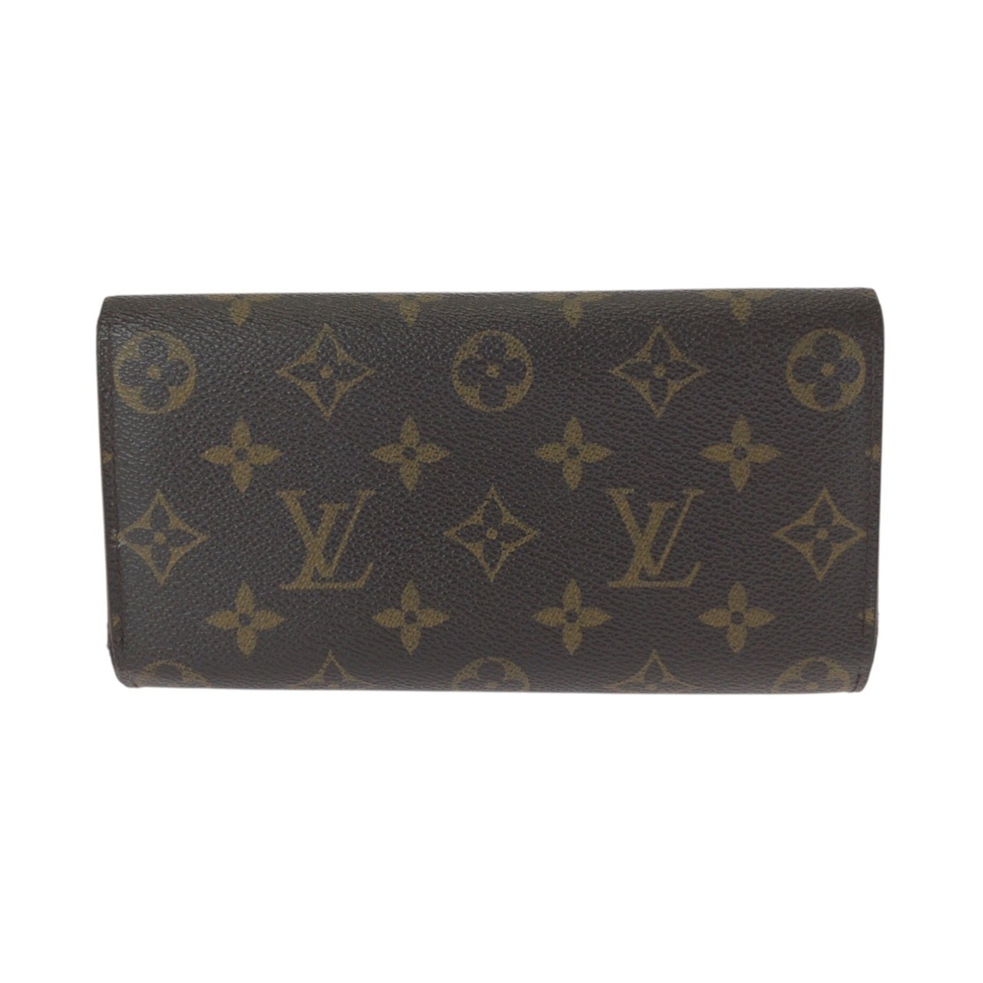 Louis Vuitton Brown Monogram Monogram Long Wallet (Bi-Fold) (Pre-Owned)