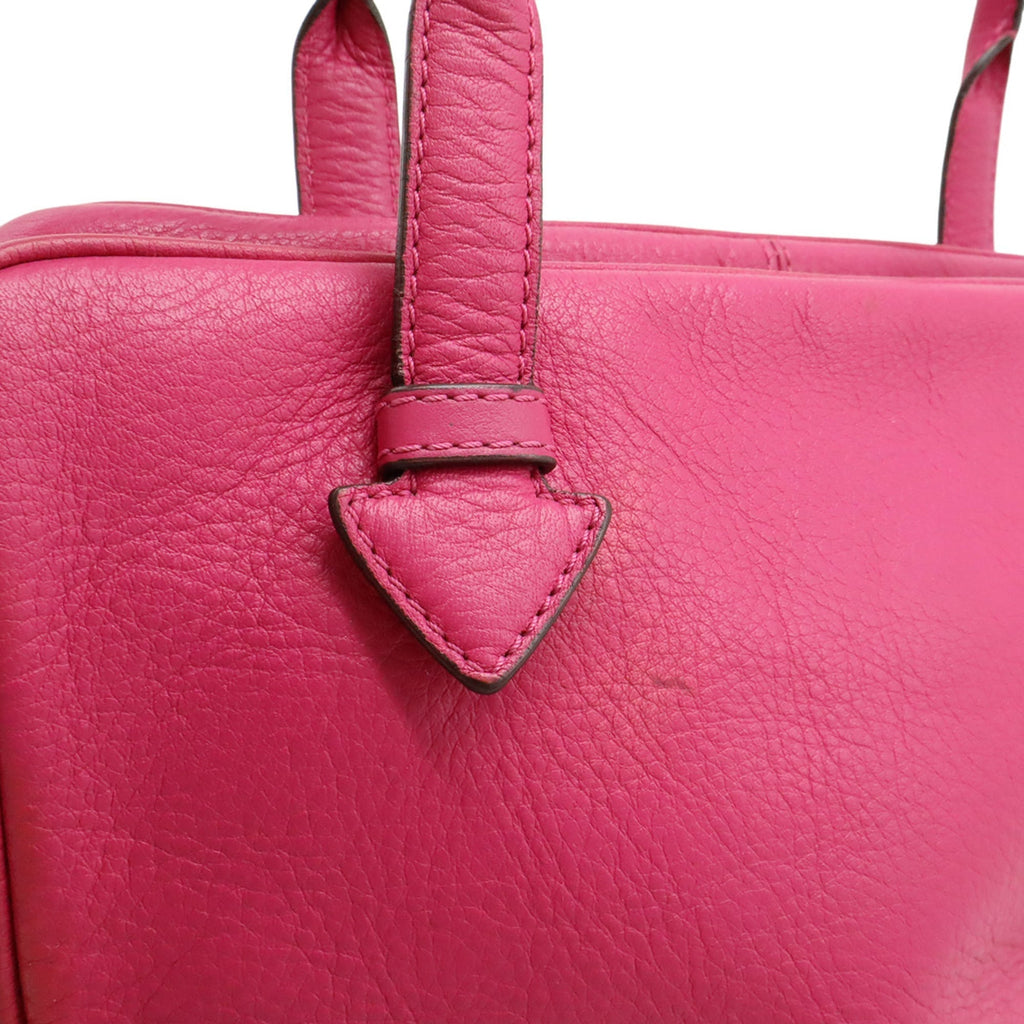 Loewe Pink Leather Handbag (Pre-Owned)
