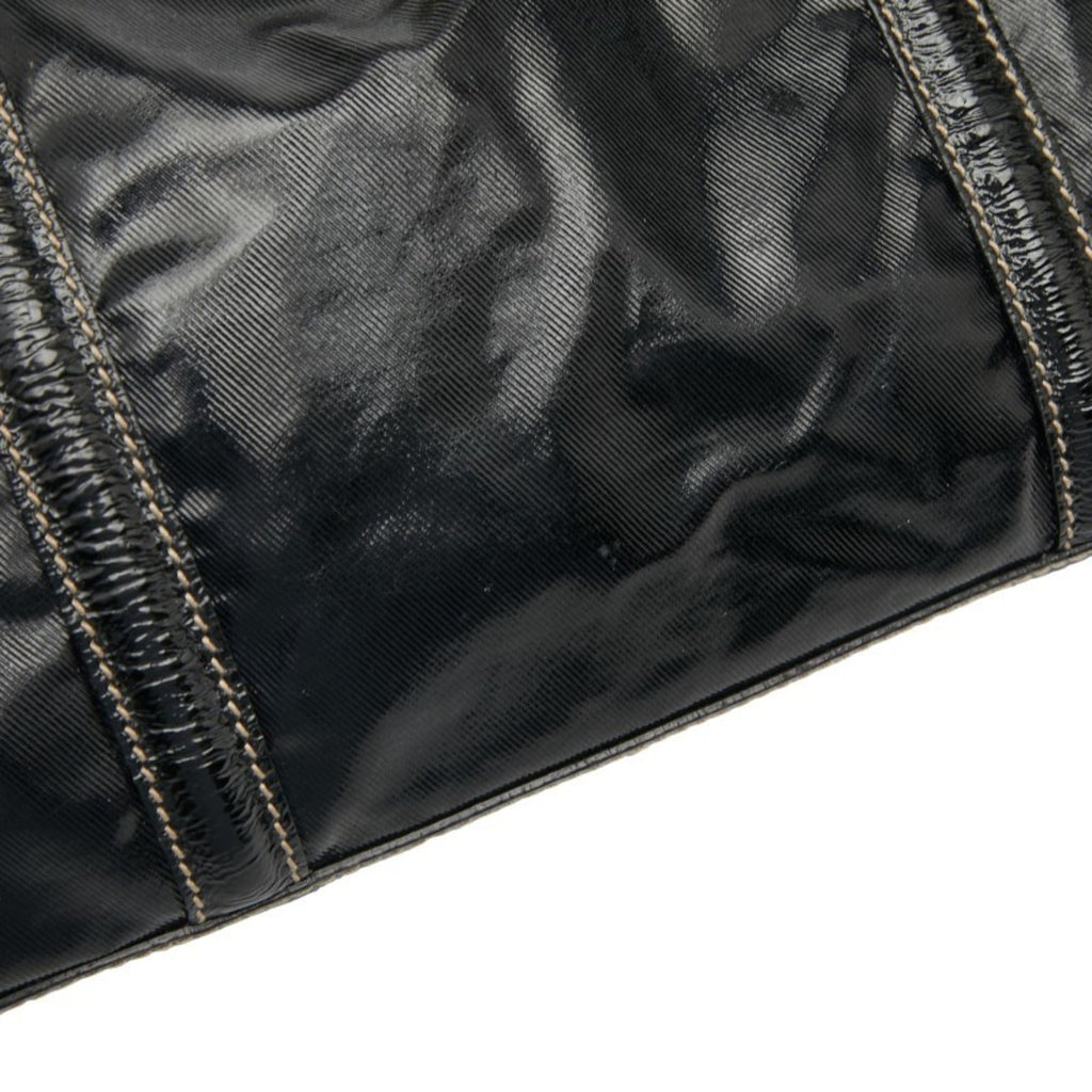 Gucci Black Leather Tote Bag (Pre-Owned)