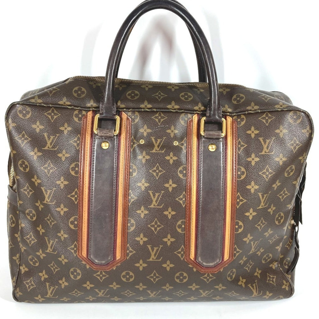 Louis Vuitton Brown Lv Charcoal Monogram Monogram Boston Bag Handbag (Pre-Owned)