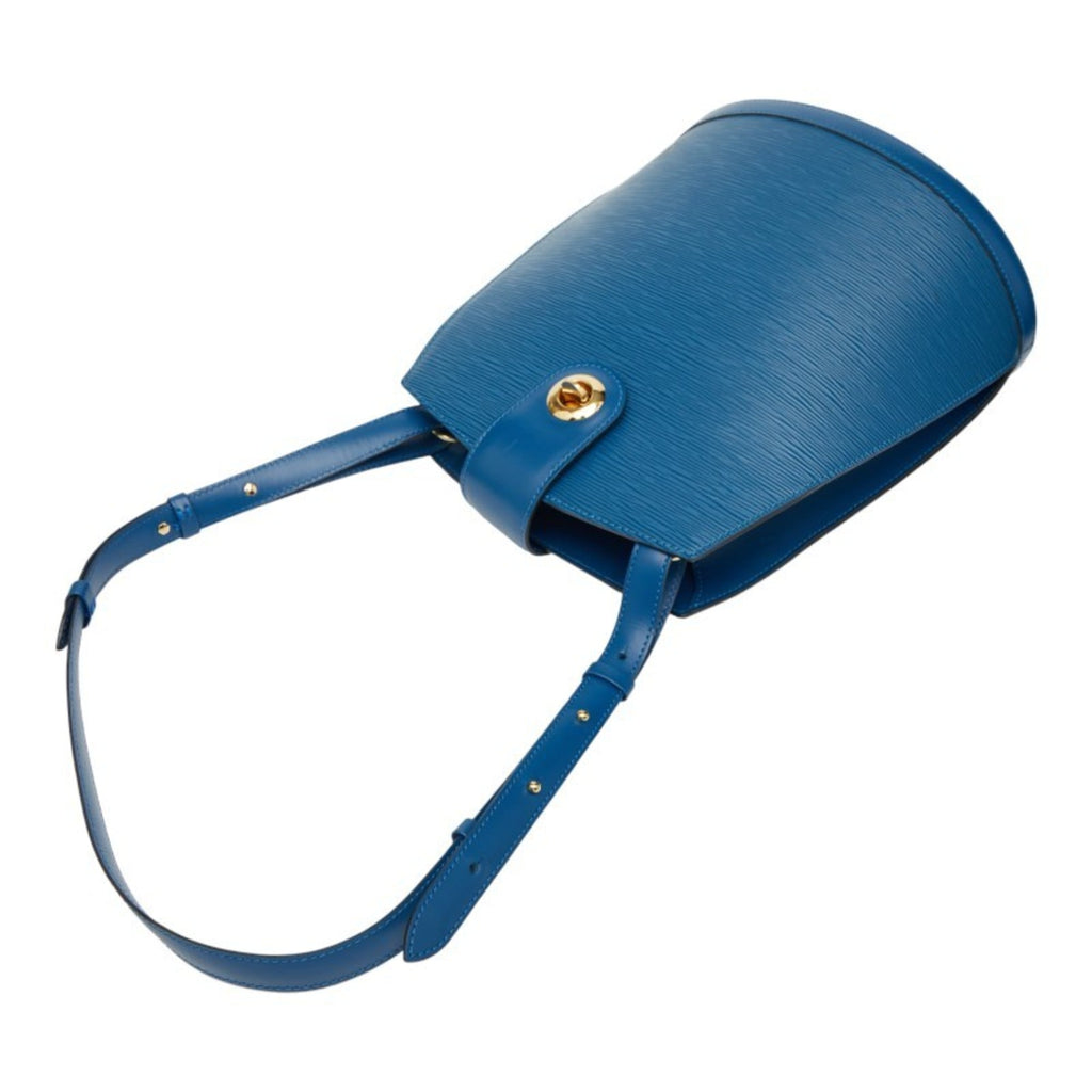 Louis Vuitton Toledo Blue Leather Shoulder Bag (Pre-Owned)