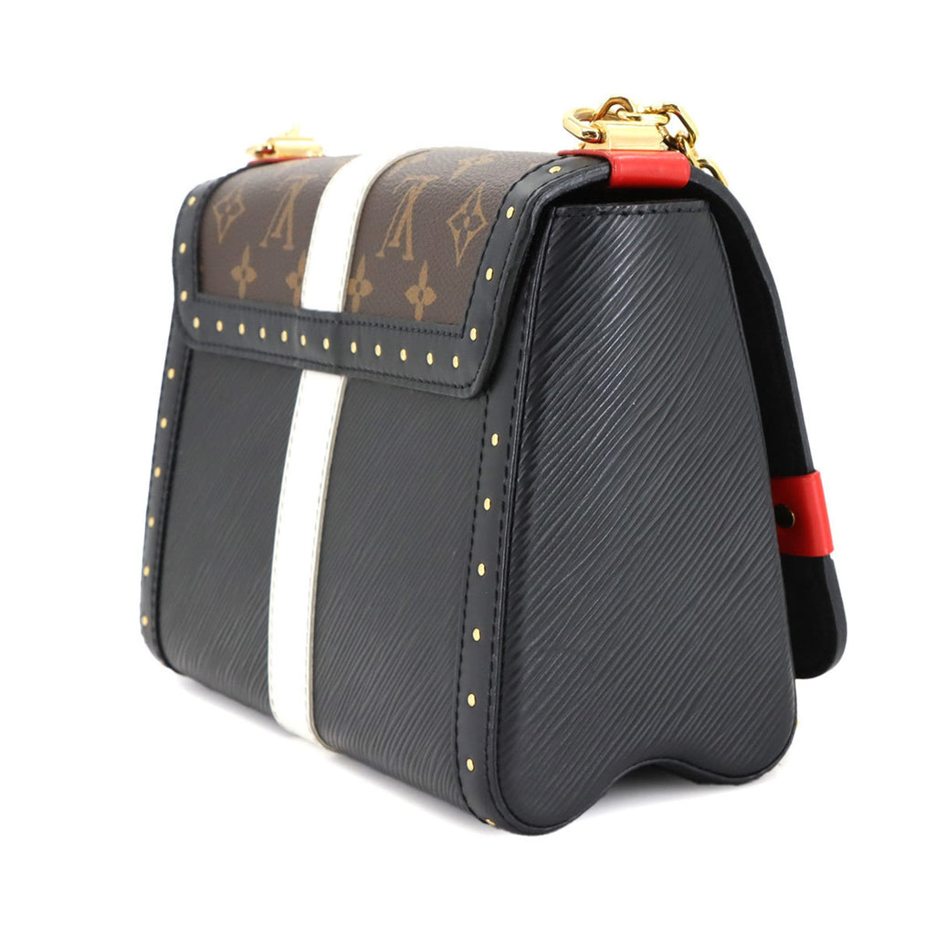 Louis Vuitton Black Brown Monogram Monogram Epi Leather Shoulder Bag (Pre-Owned)