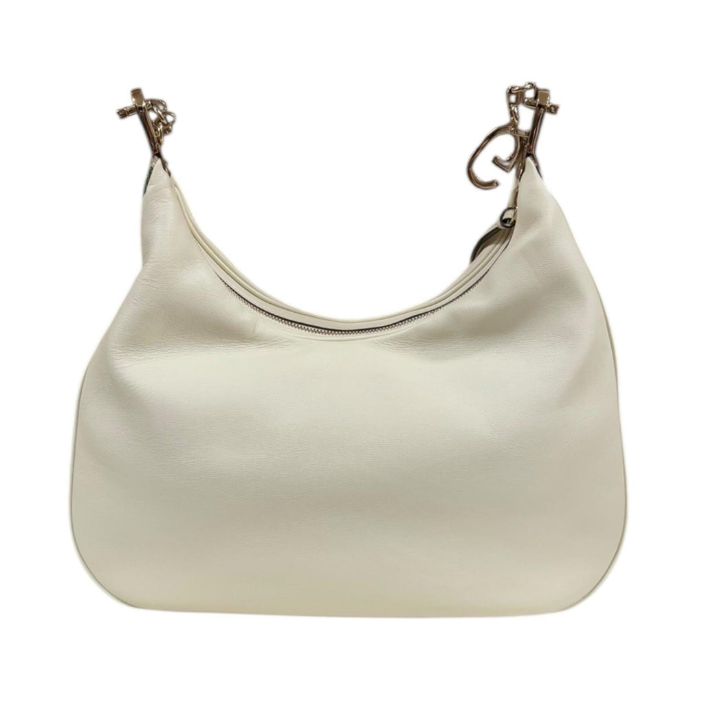 Gucci White Leather Shoulder Bag (Pre-Owned)
