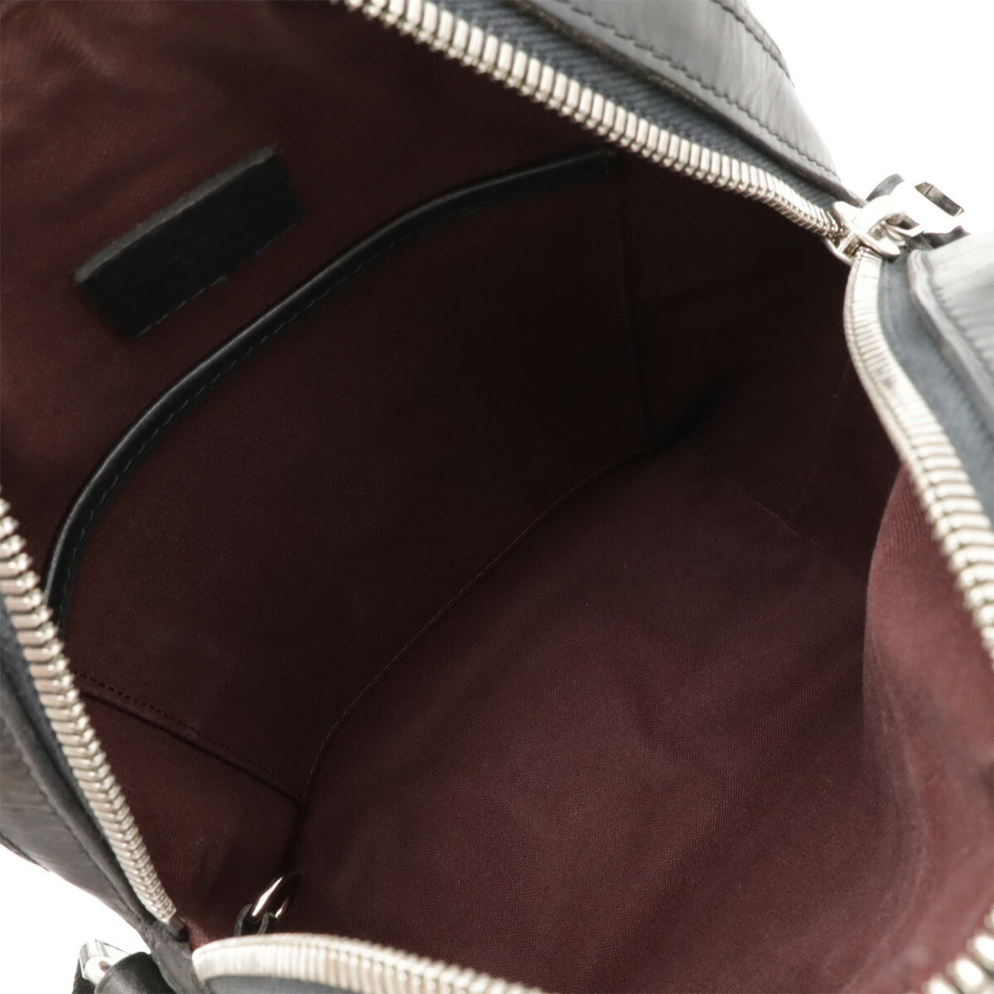 Louis Vuitton Monogram Black Brown Monogram Leather Shoulder Bag (Pre-Owned)