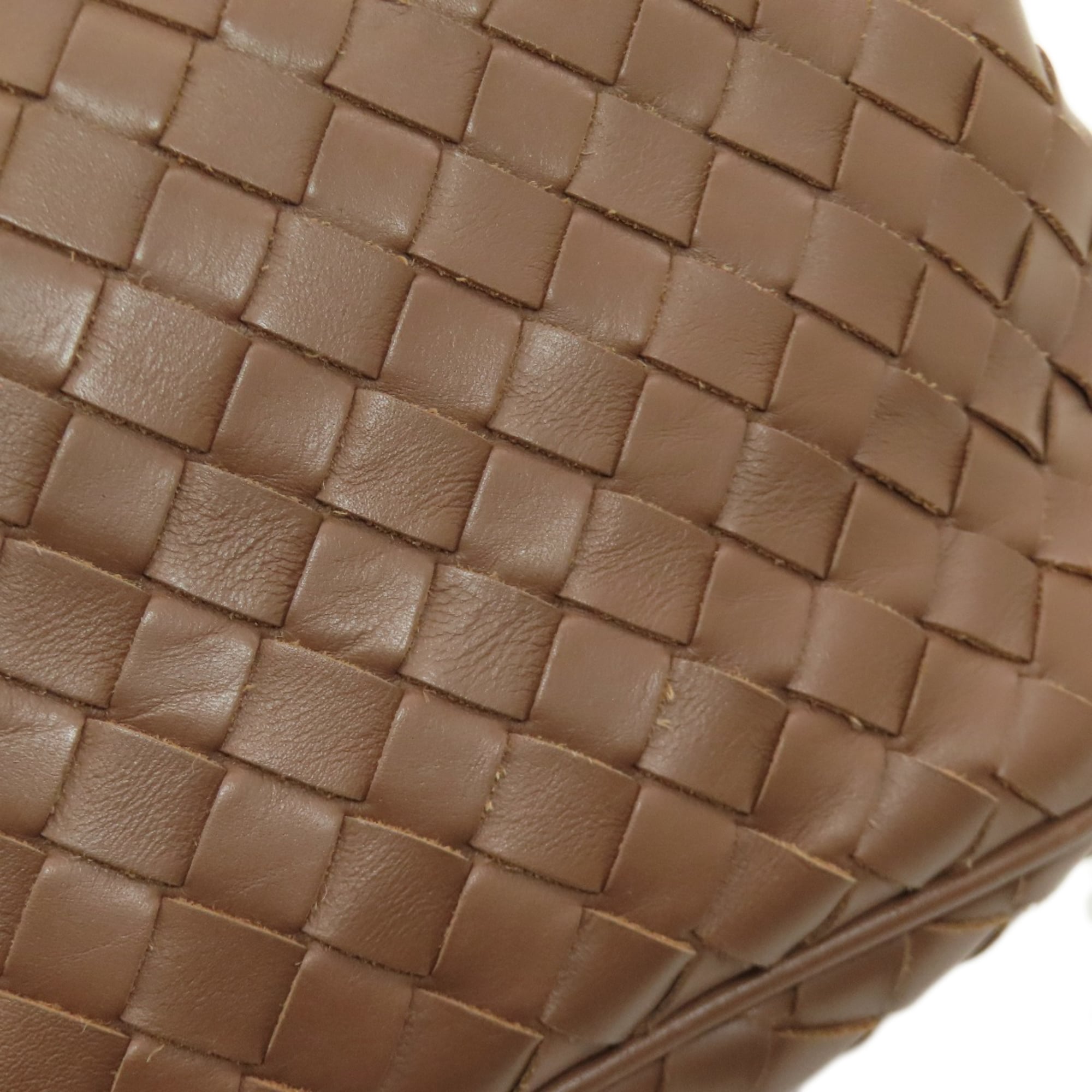 Bottega Veneta Brown Leather Tote Bag (Pre-Owned)