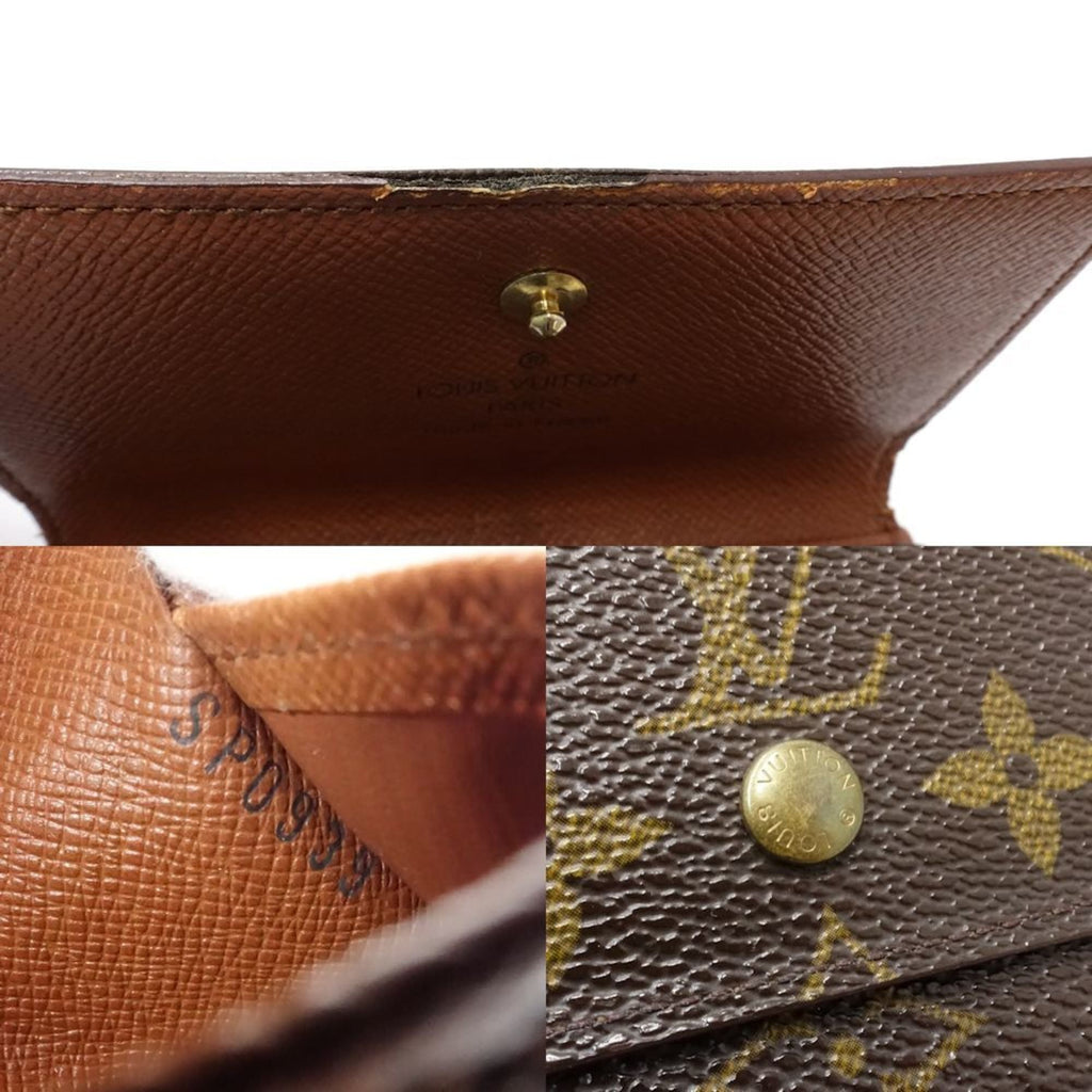 Louis Vuitton Monogram Brown Monogram Monogram Wallet (Tri-Fold) (Pre-Owned)