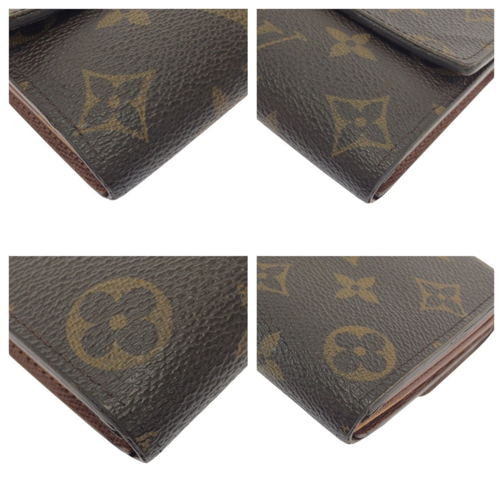 Louis Vuitton Brown Monogram Monogram Long Wallet (Bi-Fold) (Pre-Owned)