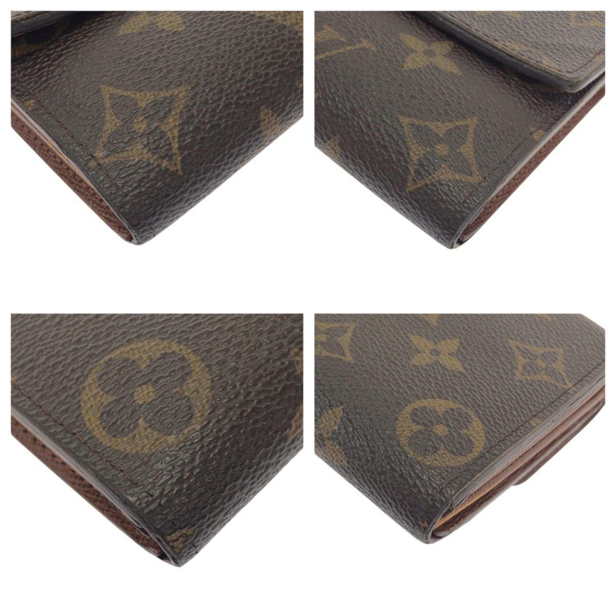 Louis Vuitton Brown Monogram Monogram Long Wallet (Bi-Fold) (Pre-Owned)