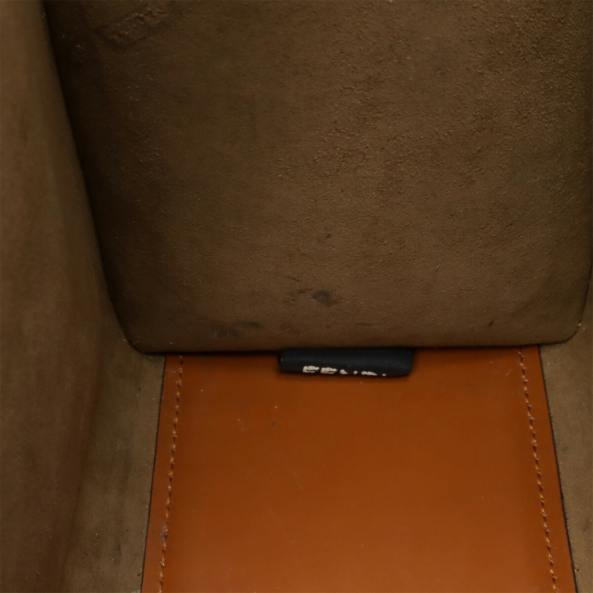 Fendi Brown Leather Handbag Shoulder Bag (Pre-Owned)