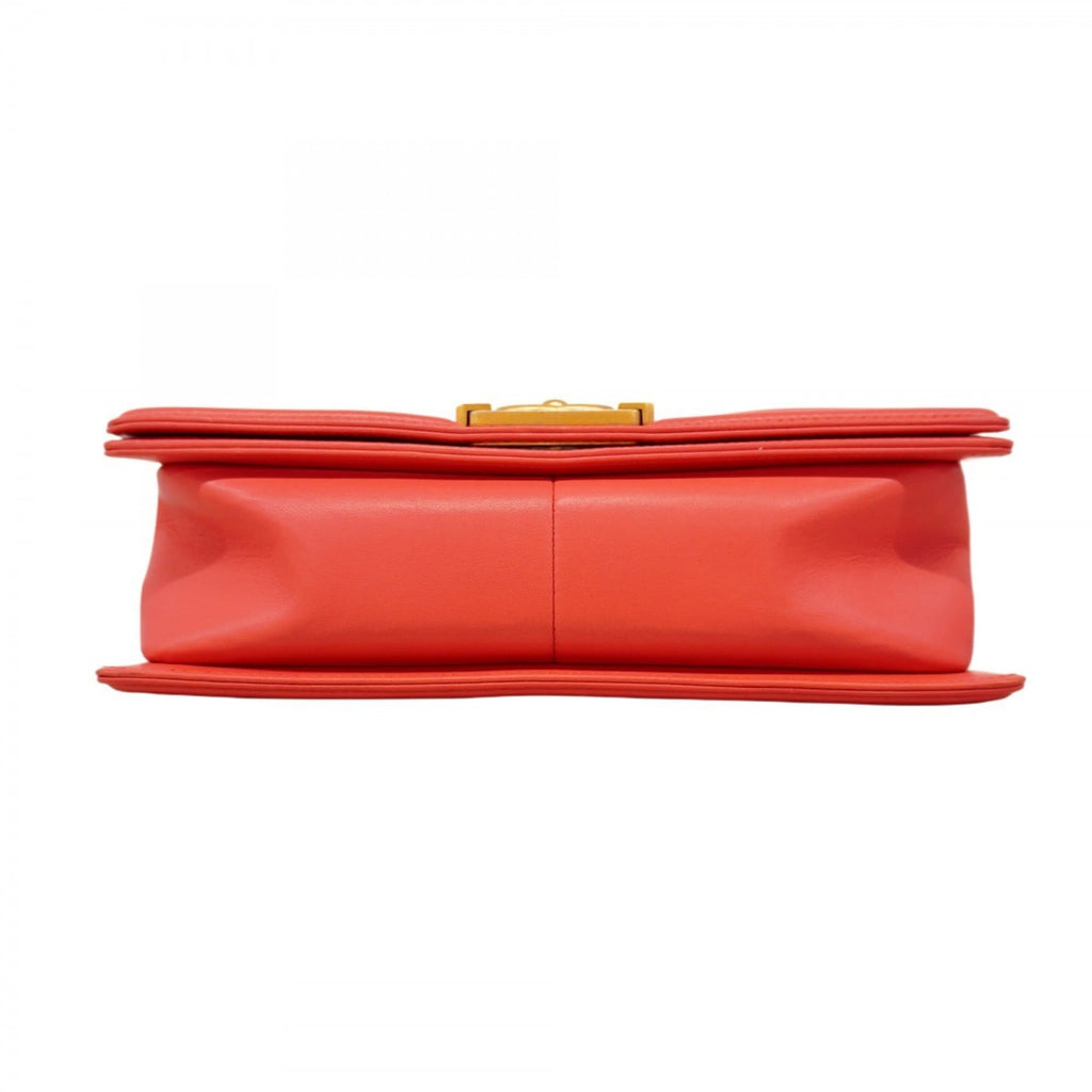 Chanel Pink Leather Shoulder Bag (Pre-Owned)