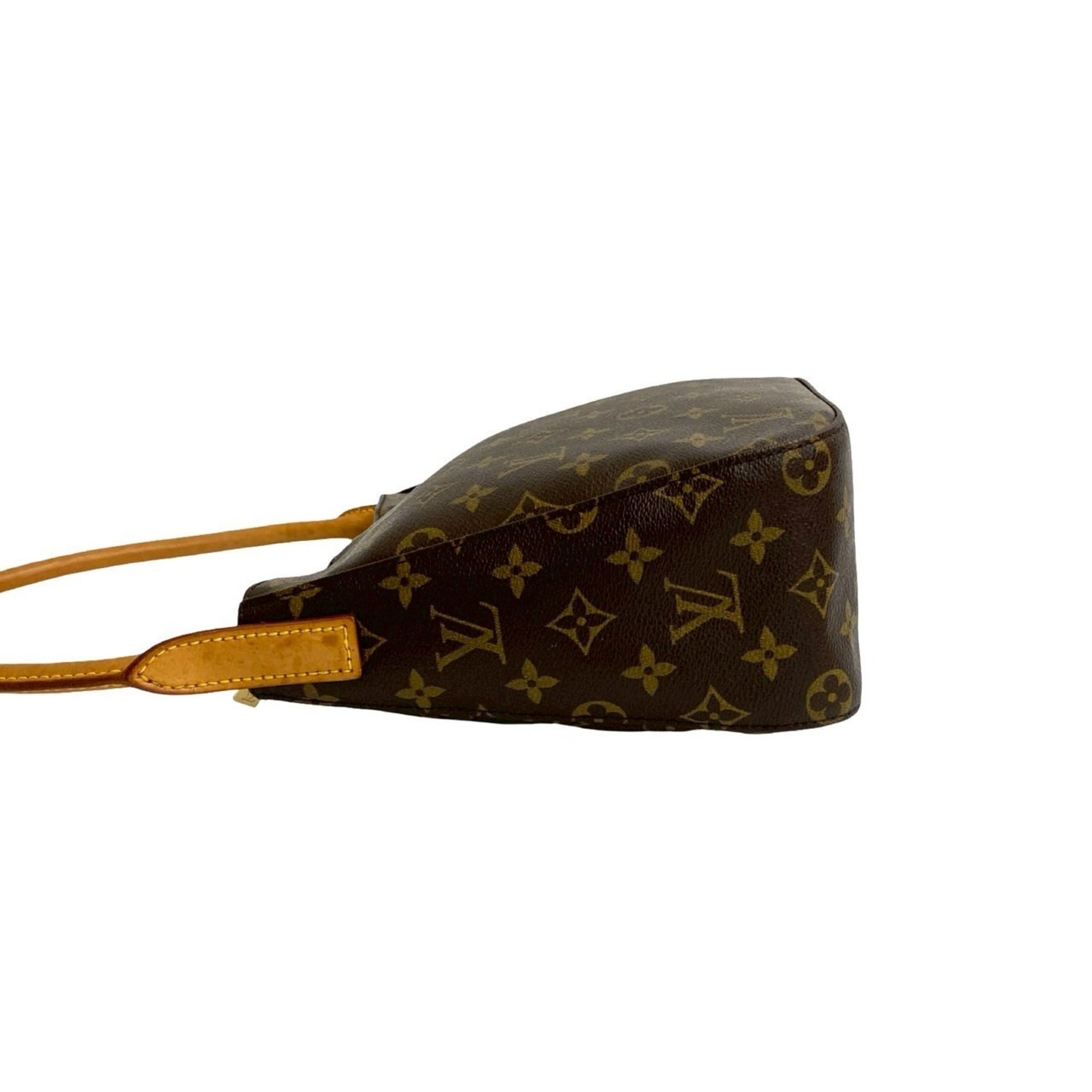 Louis Vuitton Brown Leather Shoulder Bag (Pre-Owned)