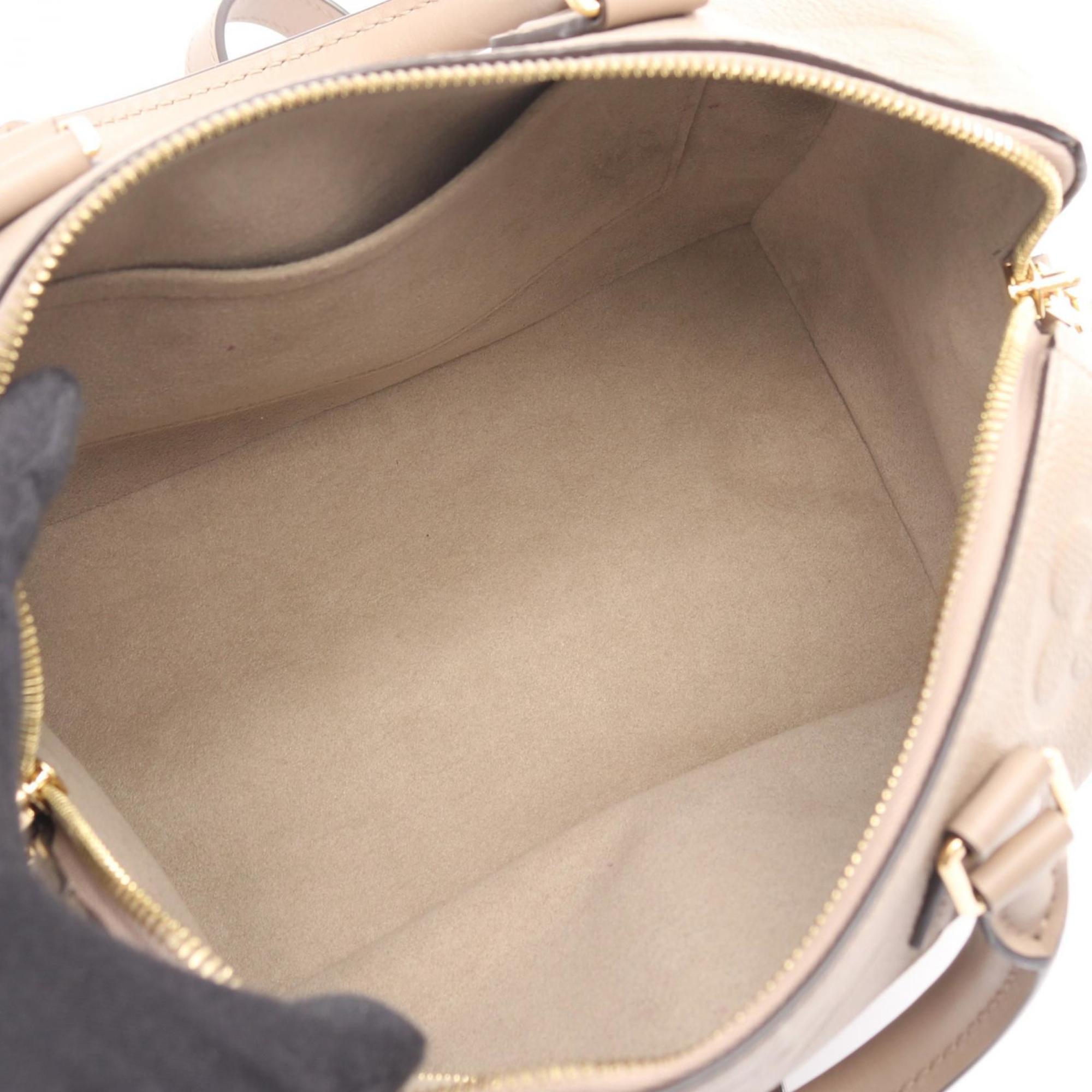 Louis Vuitton Beige Tourterelle Monogram Empreinte Handbag (Pre-Owned)