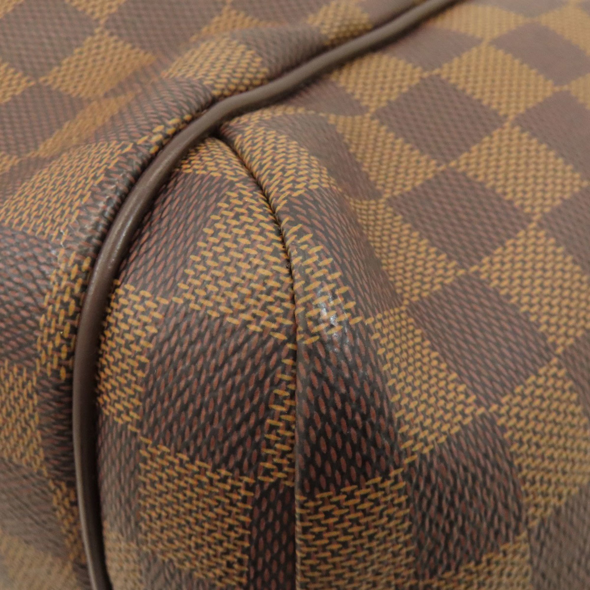 Louis Vuitton Damier Canvas Ebene Damier Canvas Tote Bag (Pre-Owned)