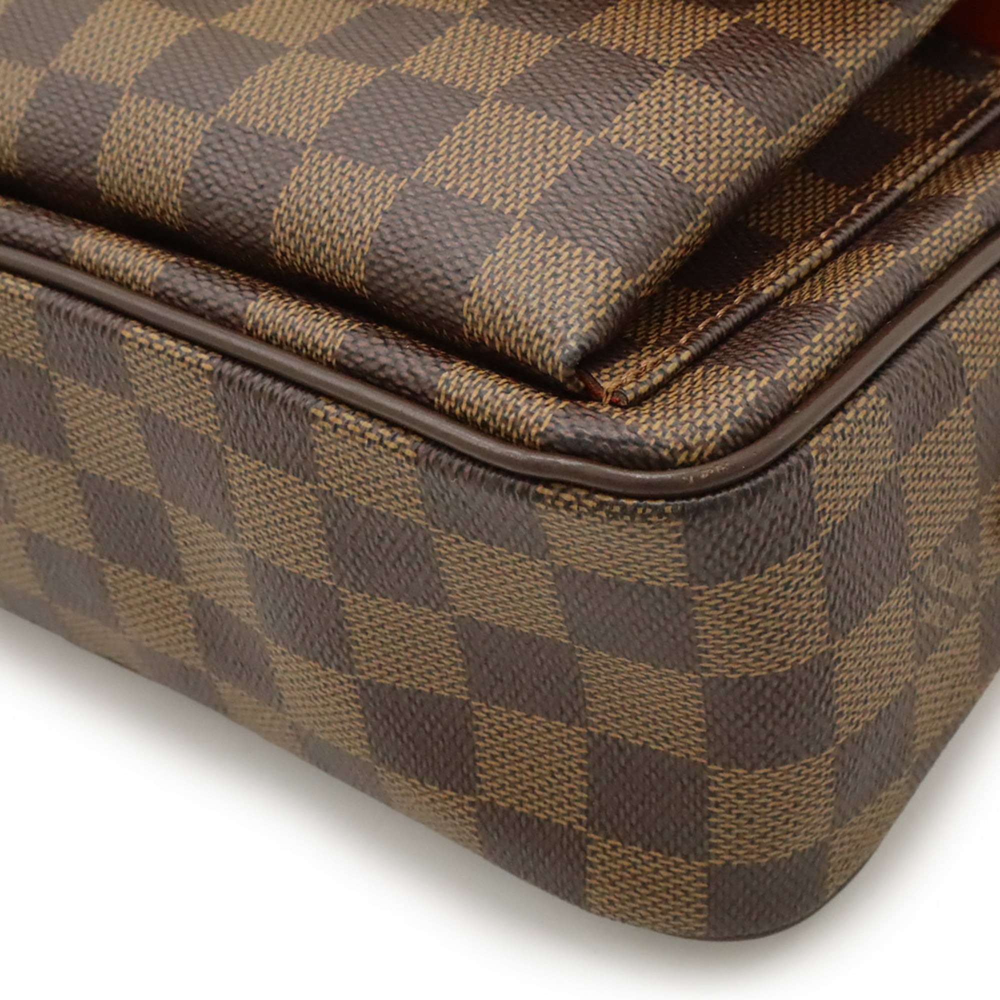 Louis Vuitton Brown Pvc Shoulder Bag (Pre-Owned)