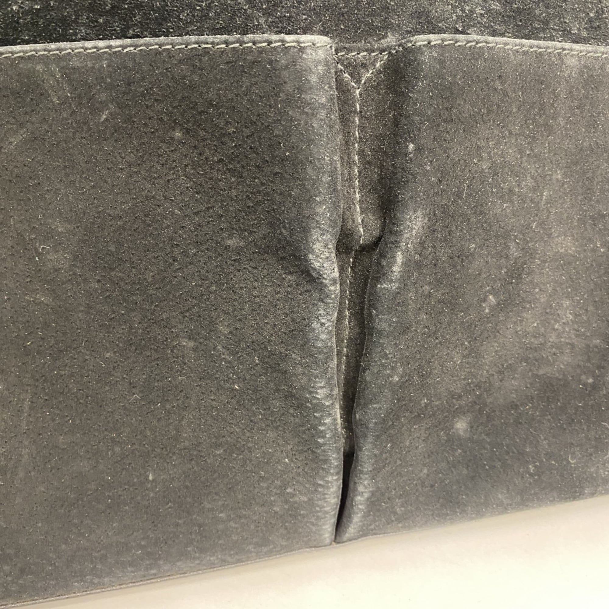 Gucci Black Suede Handbag (Pre-Owned)