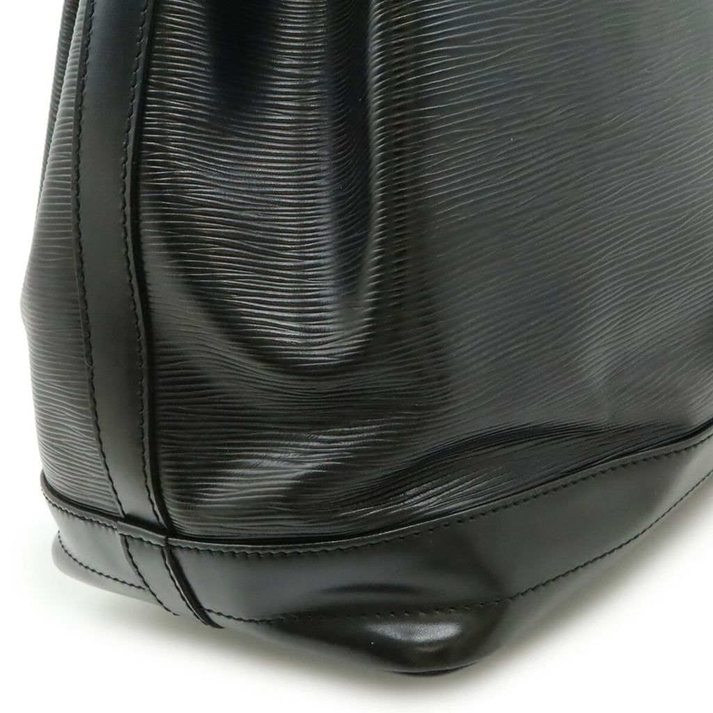 Louis Vuitton Black Noir Epi Leather Shoulder Bag (Pre-Owned)