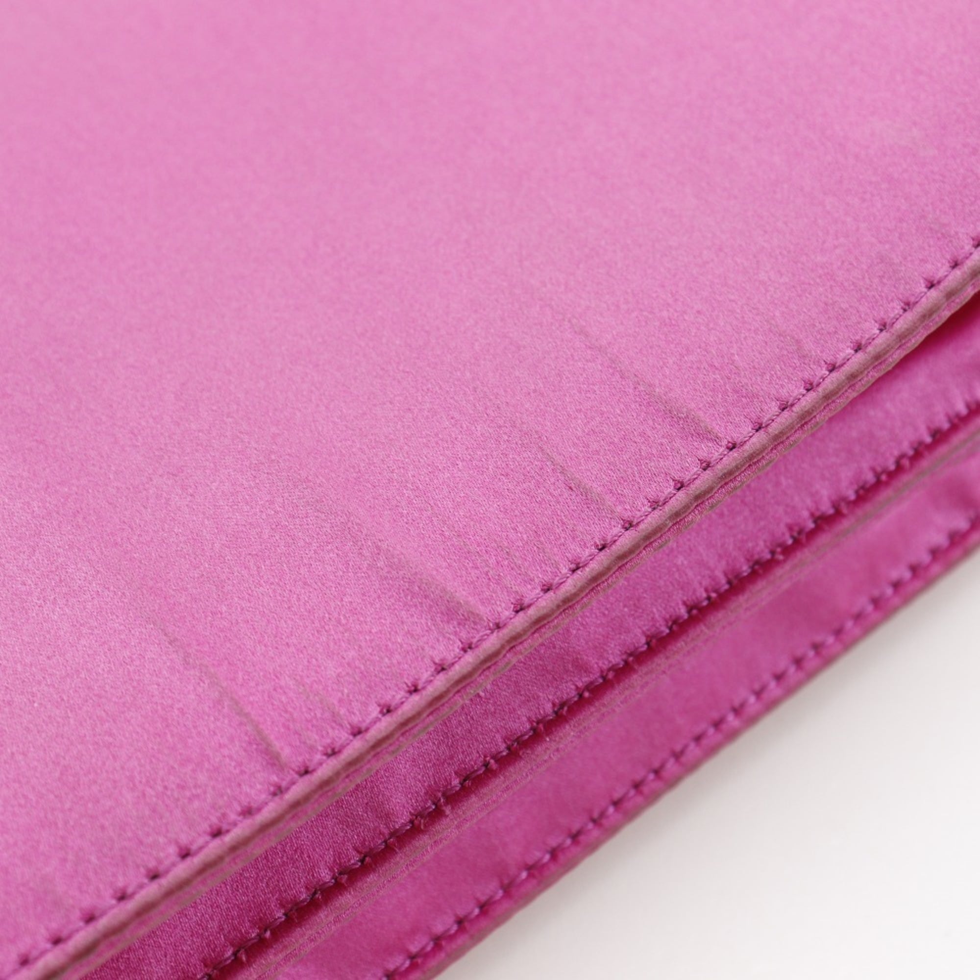 Hermes Constance Pink Silk Shoulder Bag (Pre-Owned)