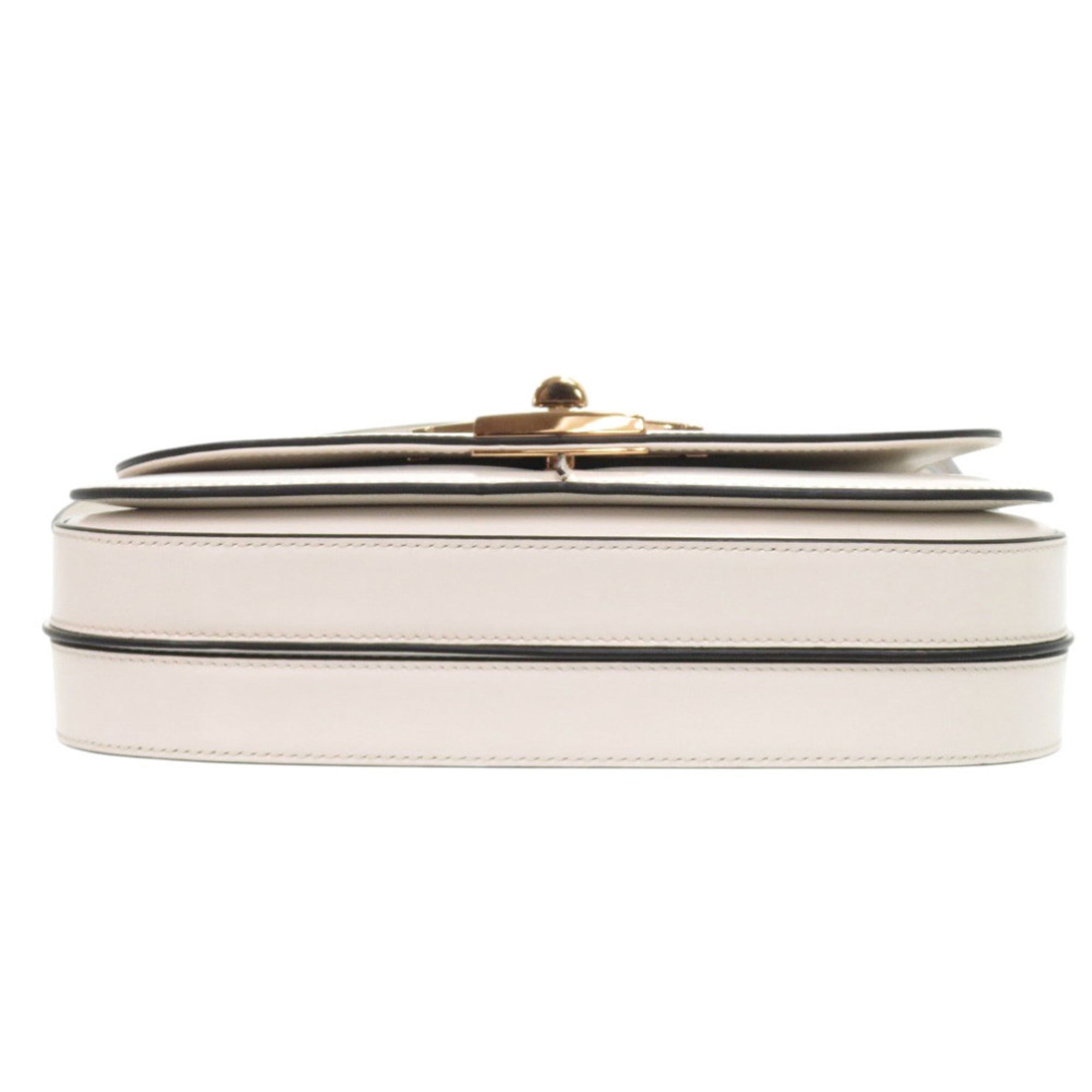 Tod's White Leather Shoulder Bag (Pre-Owned)