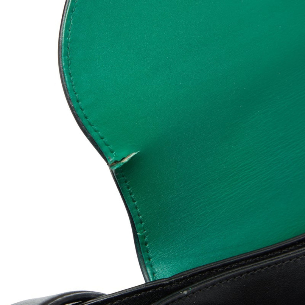 Cartier Black Leather Shoulder Bag (Pre-Owned)