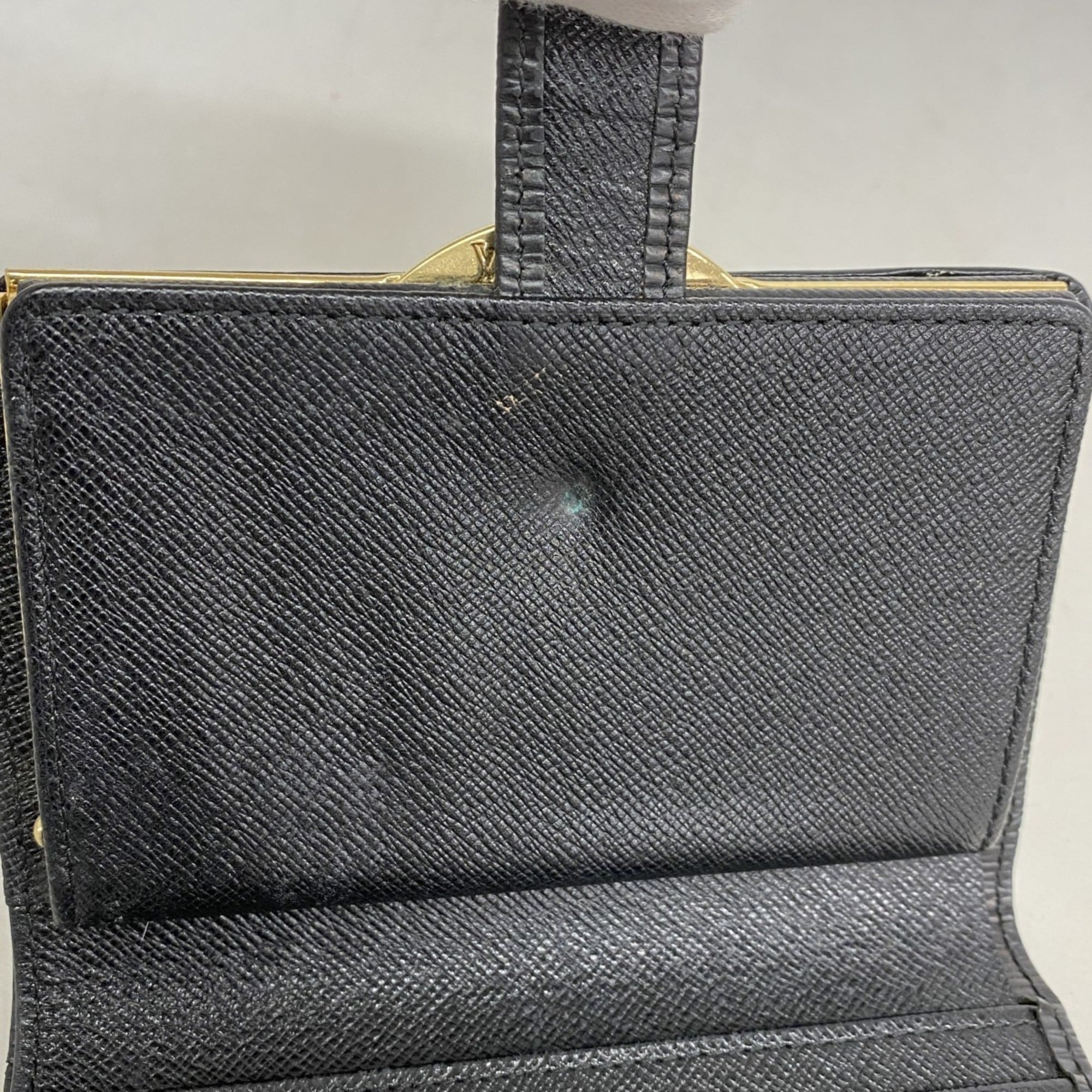 Louis Vuitton Noir Wallet (Bi-Fold) (Pre-Owned)