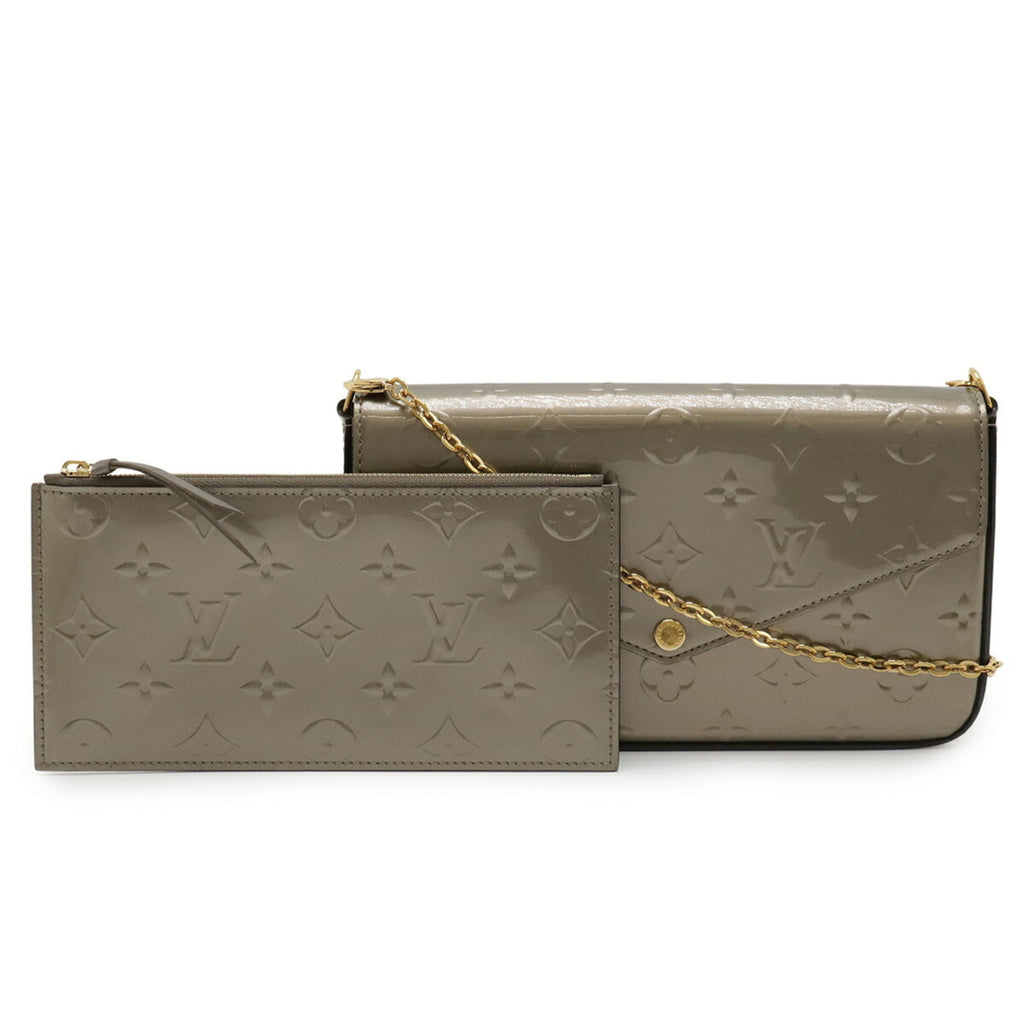 Louis Vuitton Gold Clutch Bag Pochette Shoulder Bag (Pre-Owned)