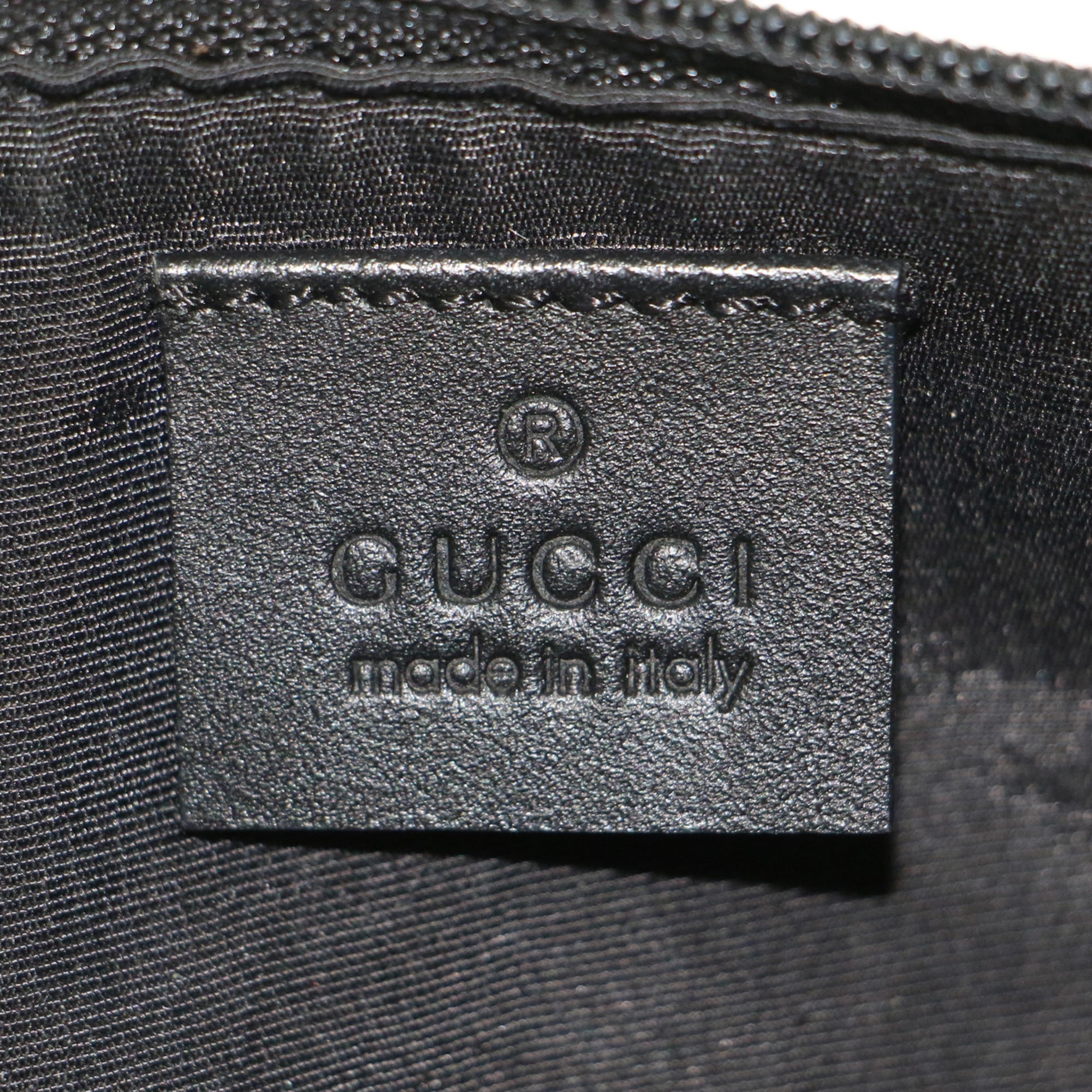 Gucci Black Gg Canvas Handbag (Pre-Owned)