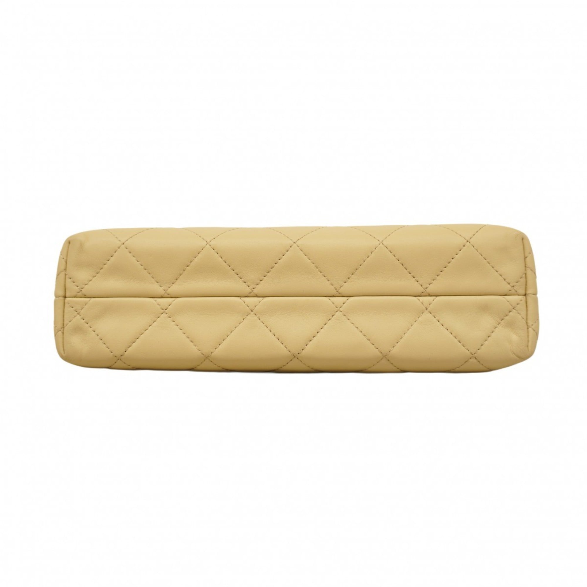 Chanel Beige Leather Shoulder Bag (Pre-Owned)