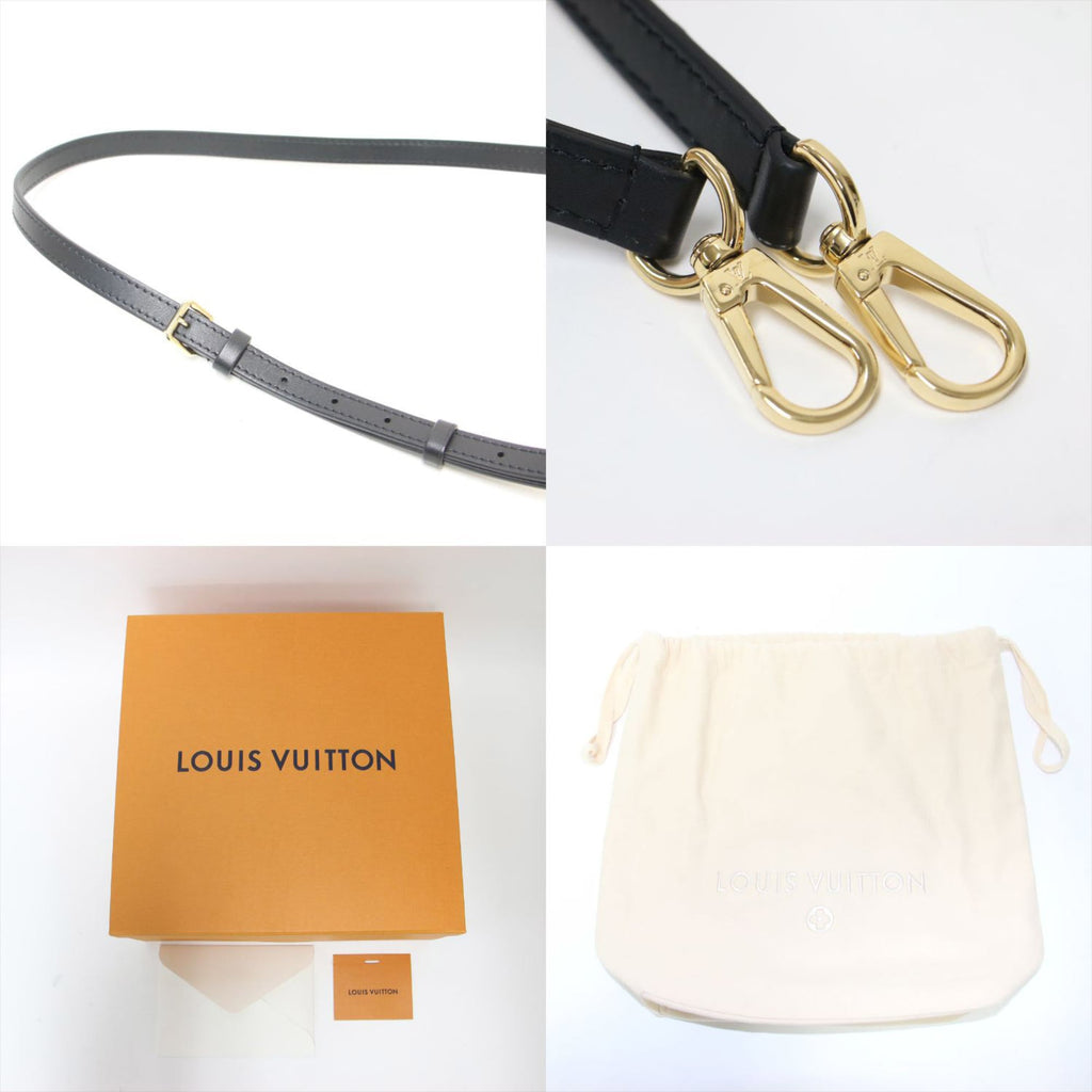 Louis Vuitton Black Natural Leather Handbag (Pre-Owned)