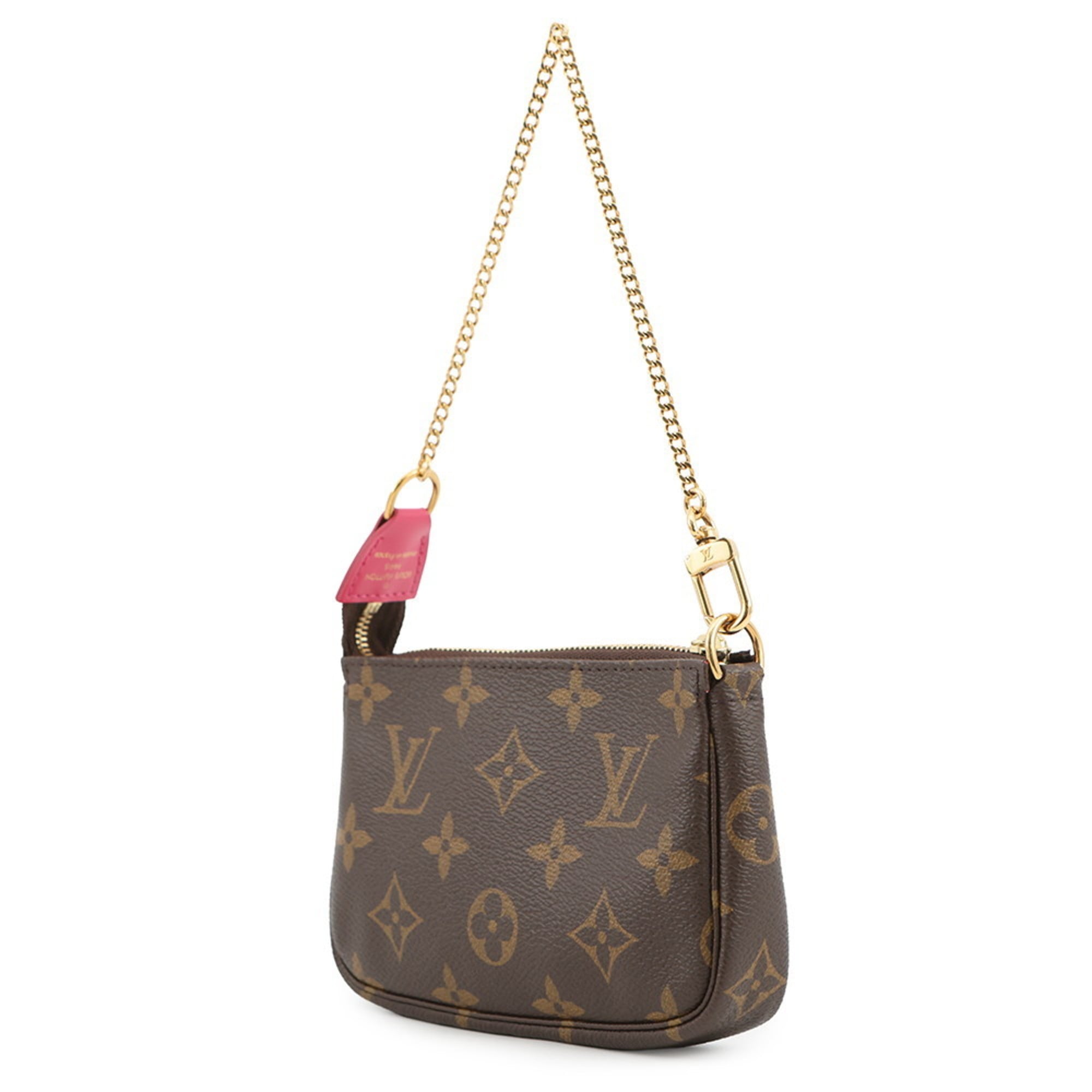Louis Vuitton Monogram Pink Monogram Pochette Pouch (Pre-Owned)