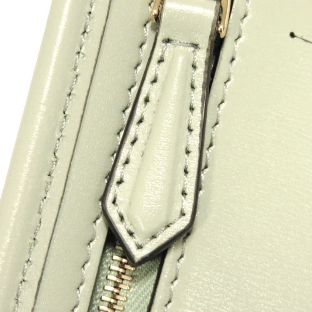 Fendi Light Green Leather Phone Wallet (Pre-Owned)