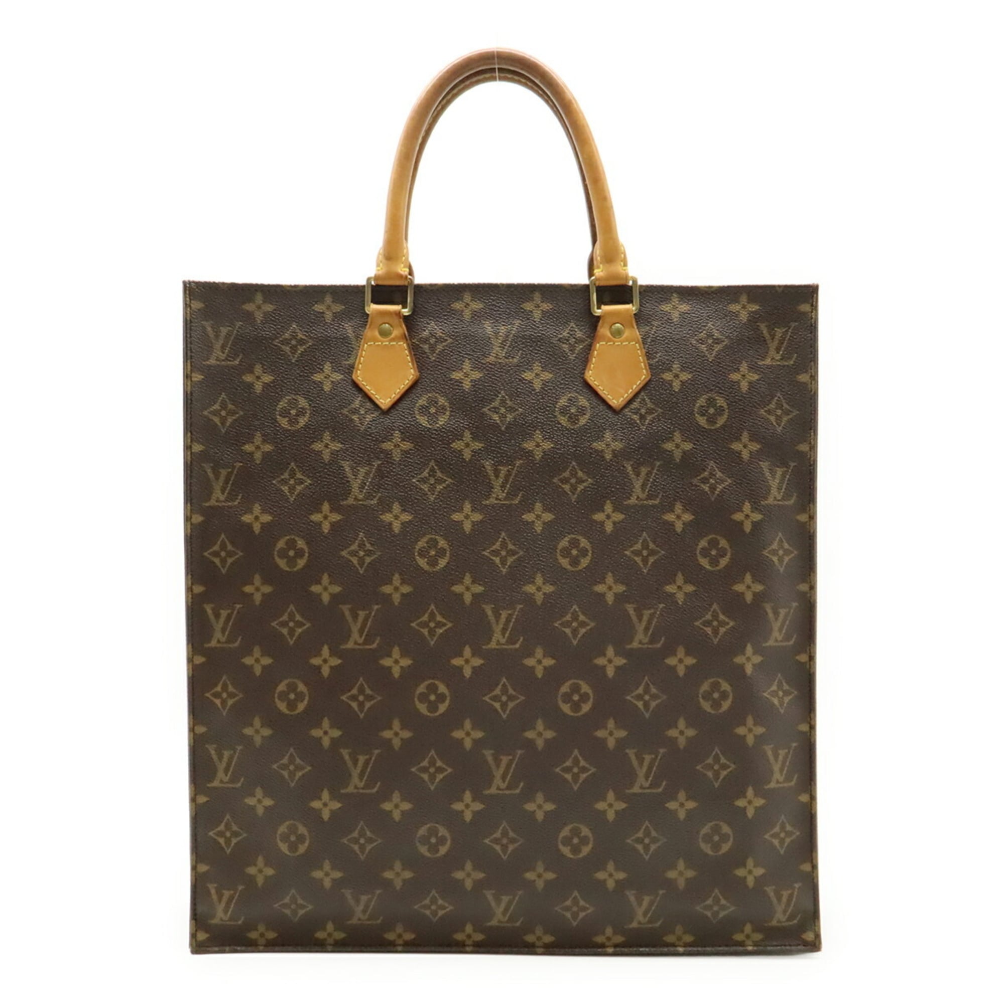 Louis Vuitton Brown Pvc Handbag Tote Bag (Pre-Owned)