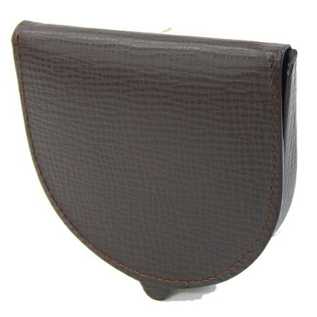 Loewe Dark Brown Leather Coin Purse/Coin Case (Pre-Owned)