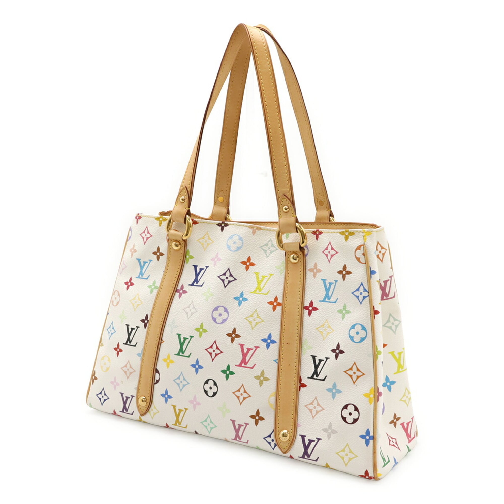 Louis Vuitton Monogram Multicolore Blanc Monogram Multicolore Shoulder Bag Tote Bag (Pre-Owned)